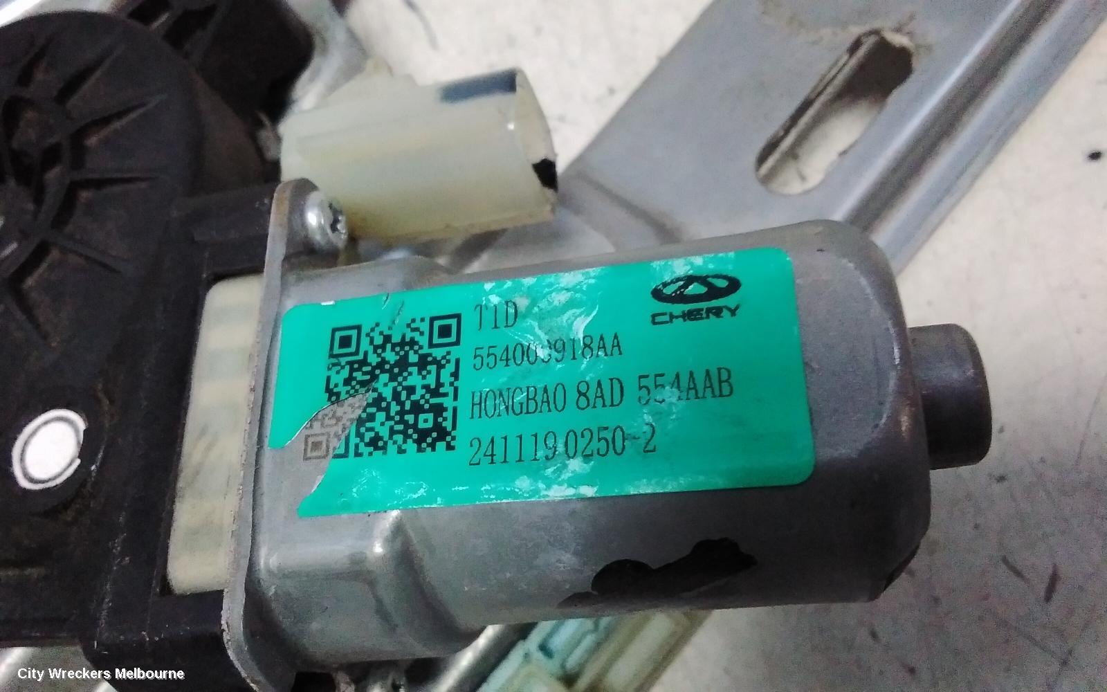 CHERY TIGGO 4 PRO RIGHT FRONT WINDOW REG/MOTOR, 1ST GEN, 06/2024 ONWARDS - Image 2