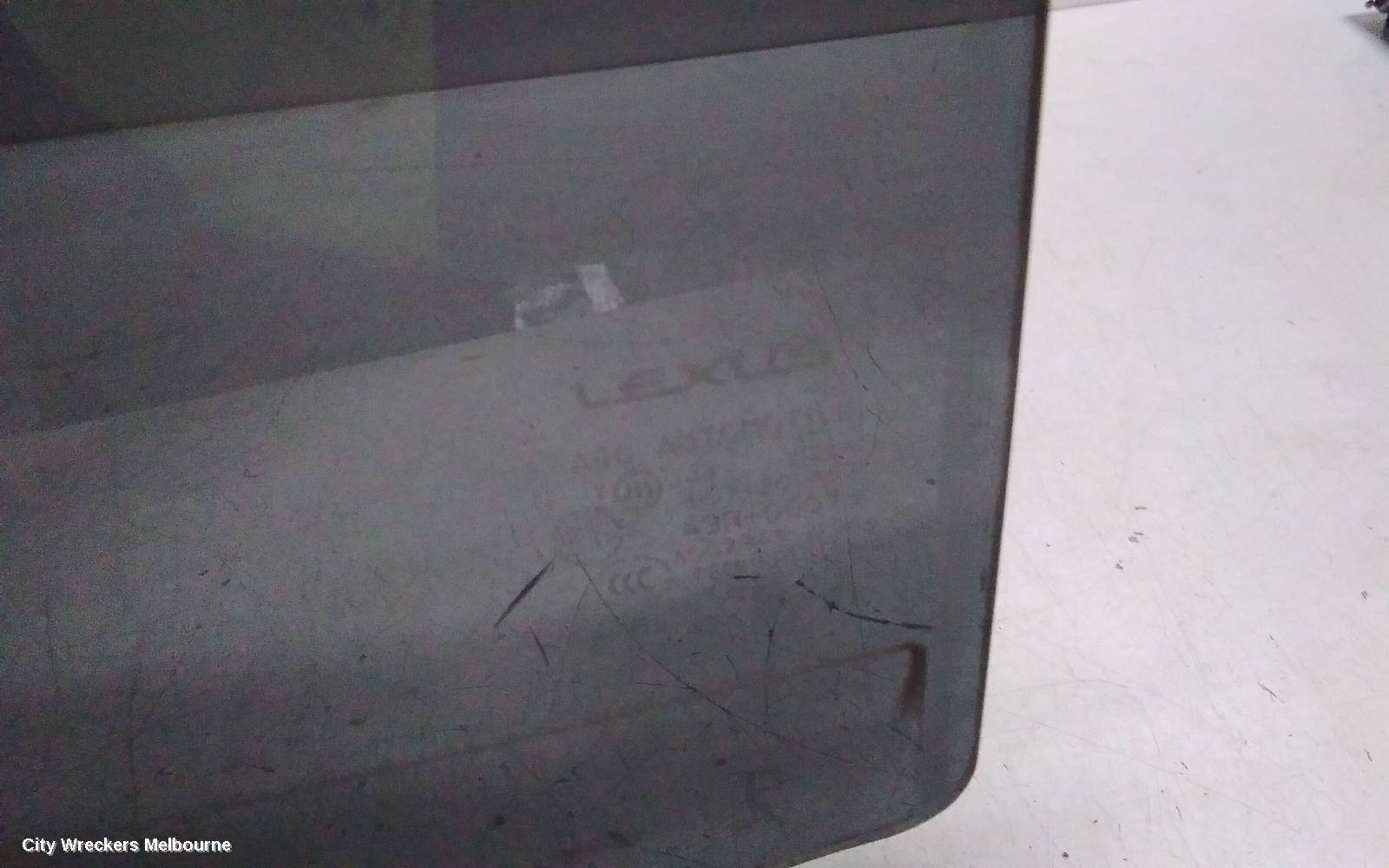 LEXUS RX SERIES LEFT REAR DOOR WINDOW, AL20, 10/2015 - 08/2022 - Image 2