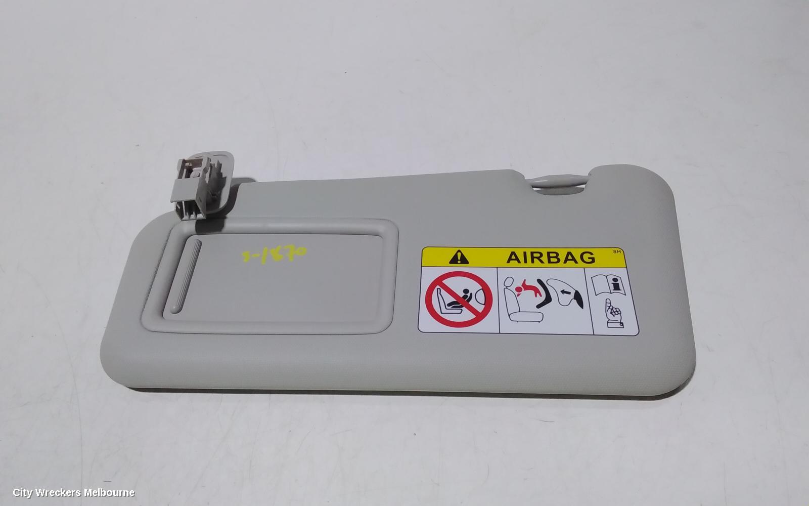 MAZDA CX3 SUNVISOR, DK, LH SIDE, 03/2015 ONWARDS - Image 1