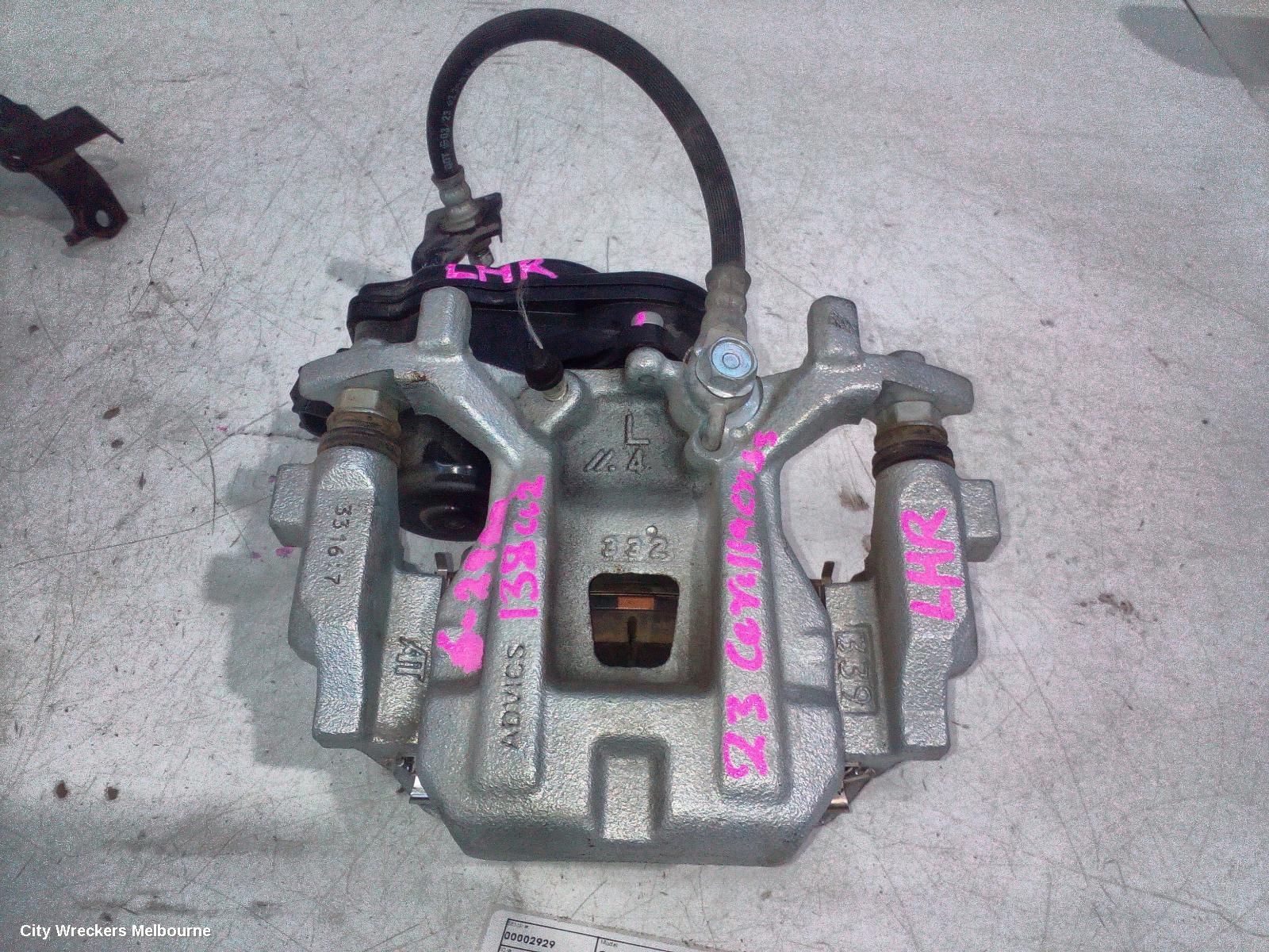 TOYOTA COROLLA CROSS CALIPER, XG10, LH REAR, 01/2022 ONWARDS - Image 1