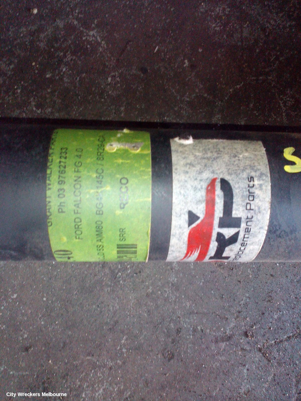 FORD FALCON REAR DRIVE SHAFT, FG MKI, UTE, 4.0, NON TURBO, PETROL, AUTO T/M, 5 SPEED, 110MM REAR CV JOINT, 05/2008 - 10/2011 - Image 2