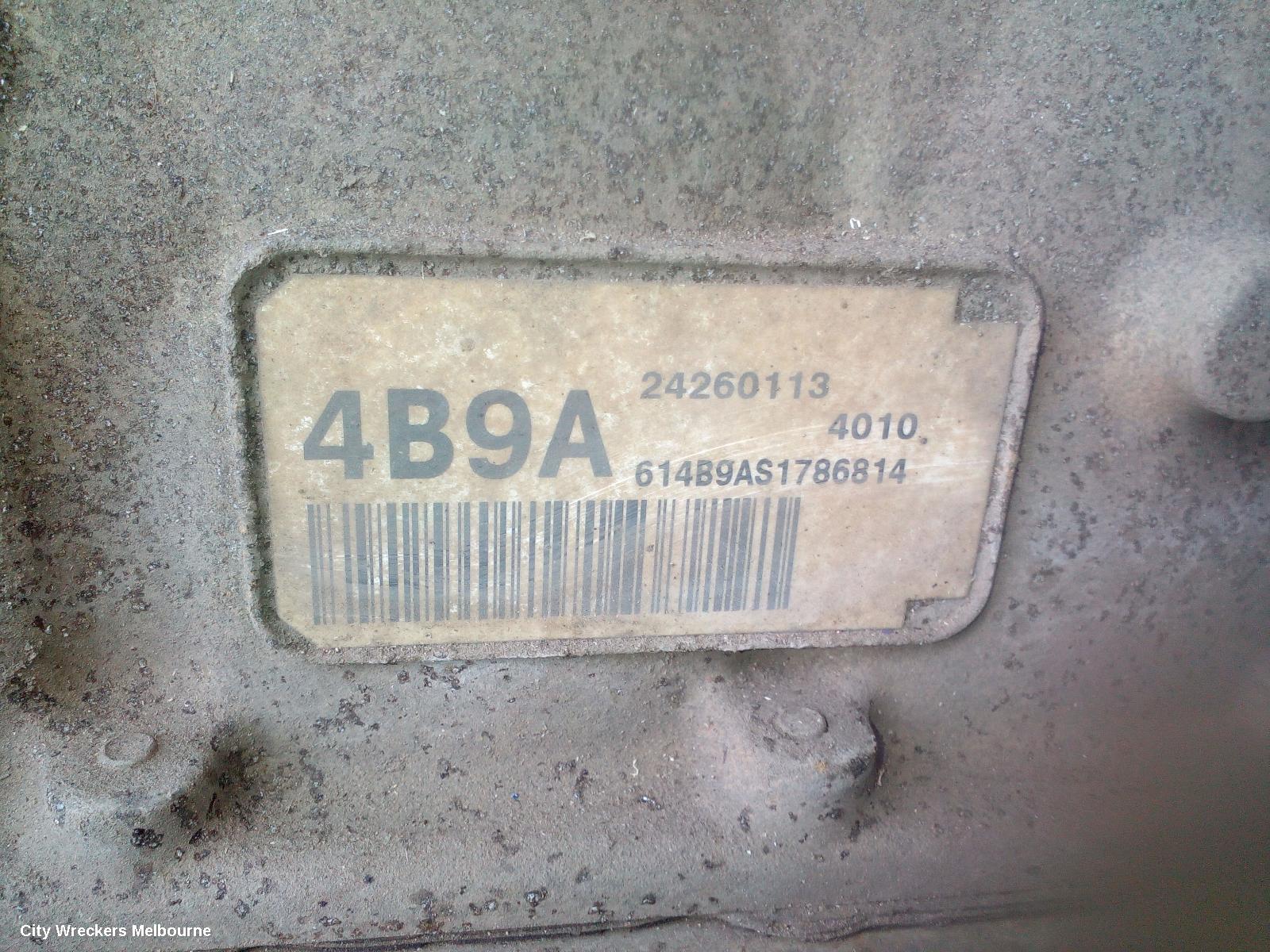 HOLDEN COLORADO TRANS/GEARBOX, AUTO, RWD, DIESEL, 2.8, APR, TURBO, 6 SPEED, RG, 01/2012 - 06/2016 - Image 3