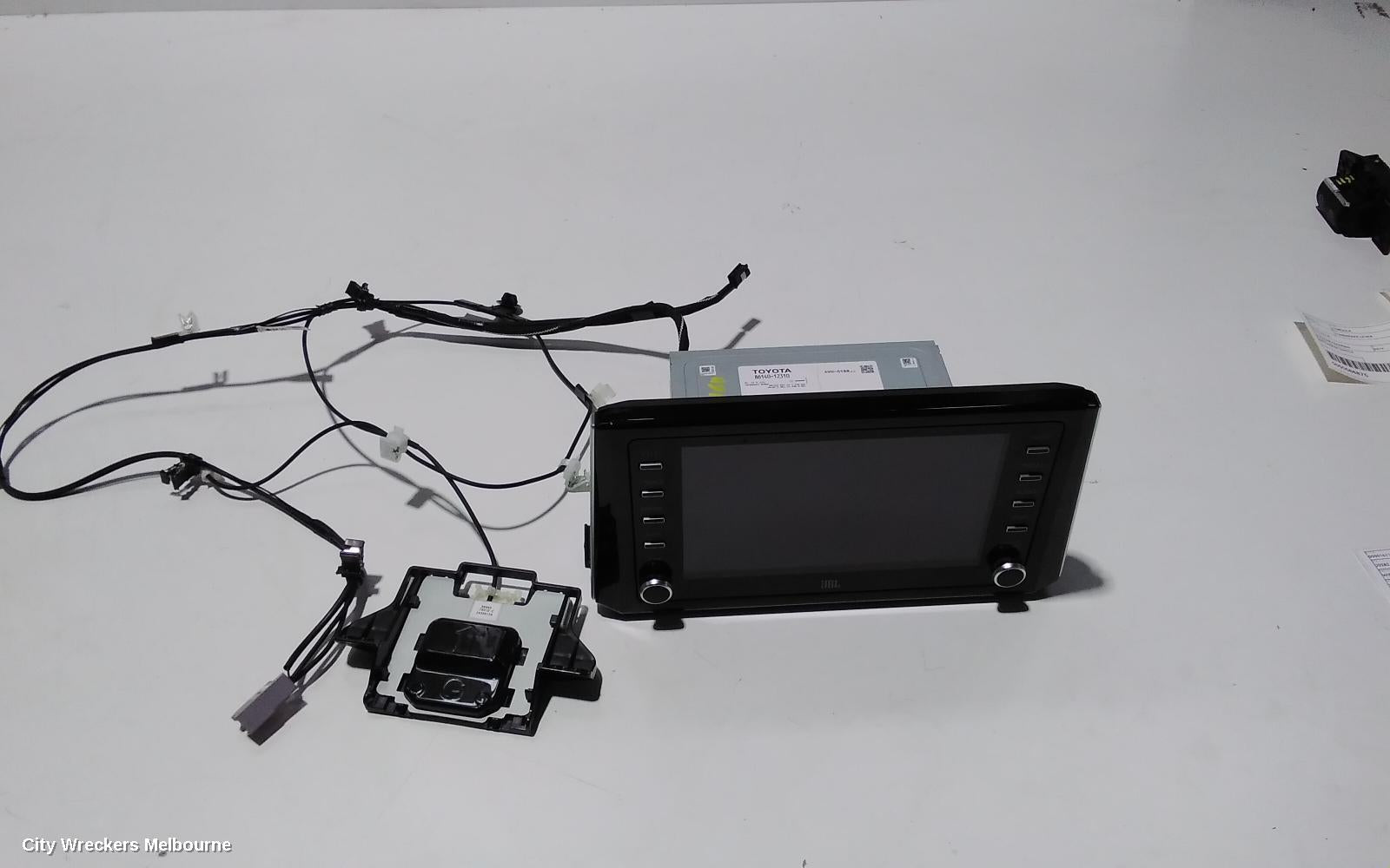 TOYOTA COROLLA RADIO/CD/DVD/SAT/TV, DISPLAY UNIT, 8IN SAT NAV TYPE, E210, 07/2018 ONWARDS - Image 1