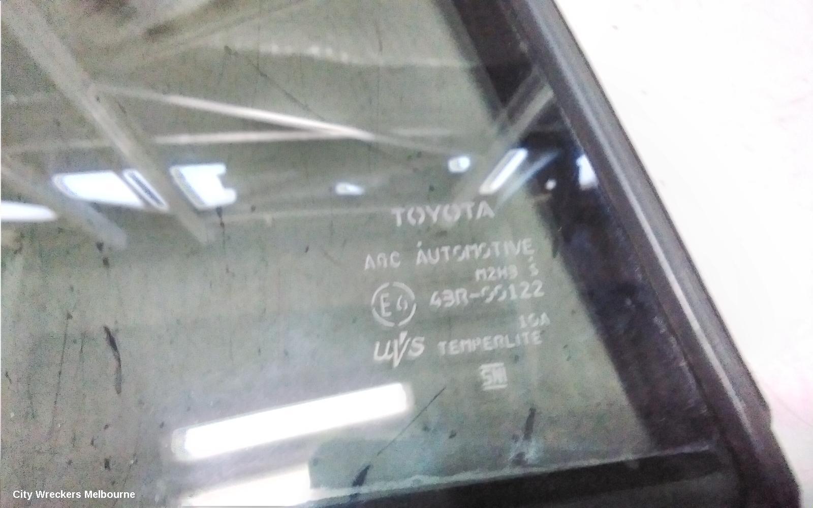 TOYOTA RAV4 LEFT REAR 1/4 DOOR GLASS, XA50, 11/2018 - 12/2025 - Image 3