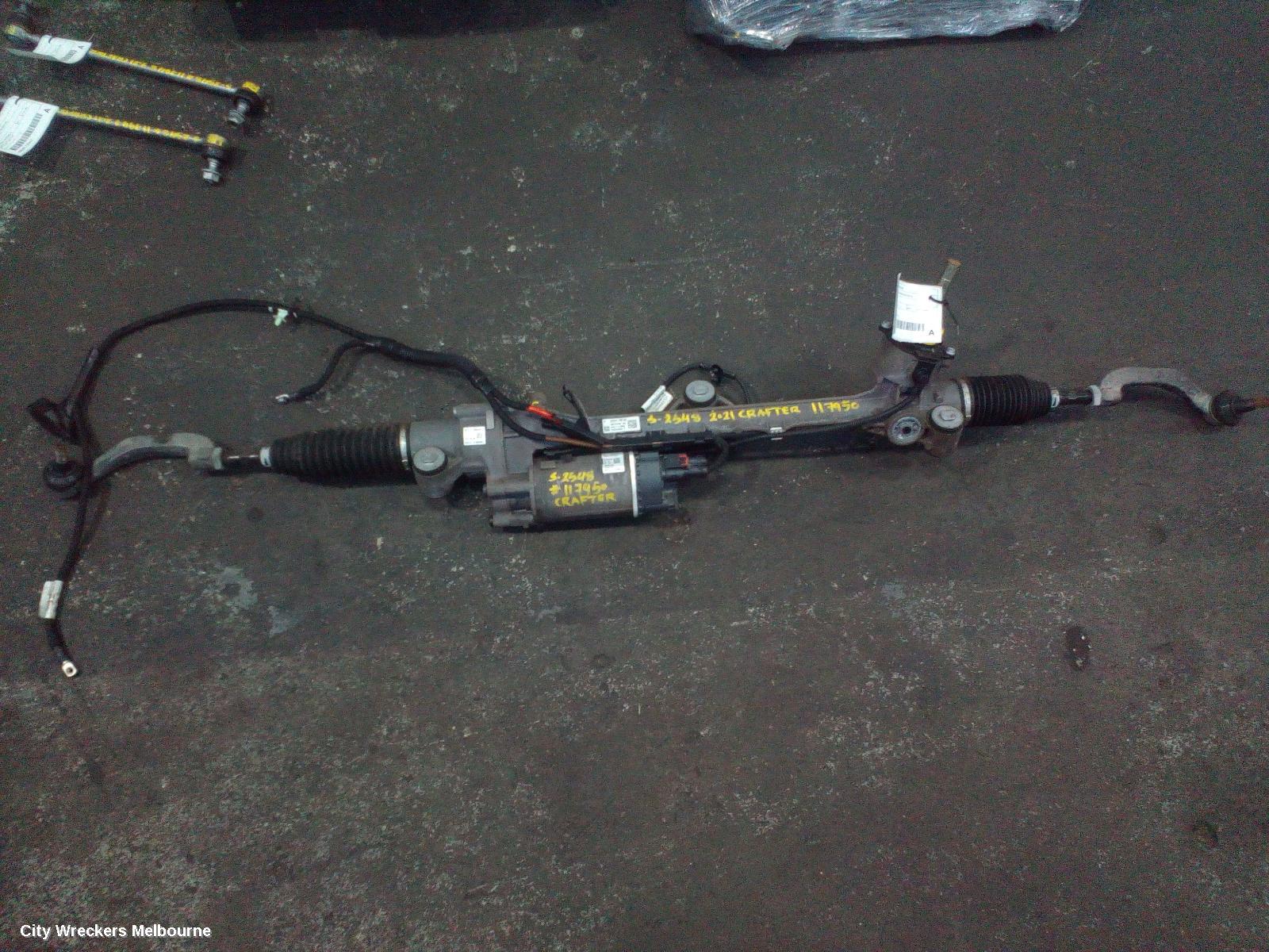 VOLKSWAGEN CRAFTER STEERING BOX/RACK, SY1, 08/2017 ONWARDS - Image 2