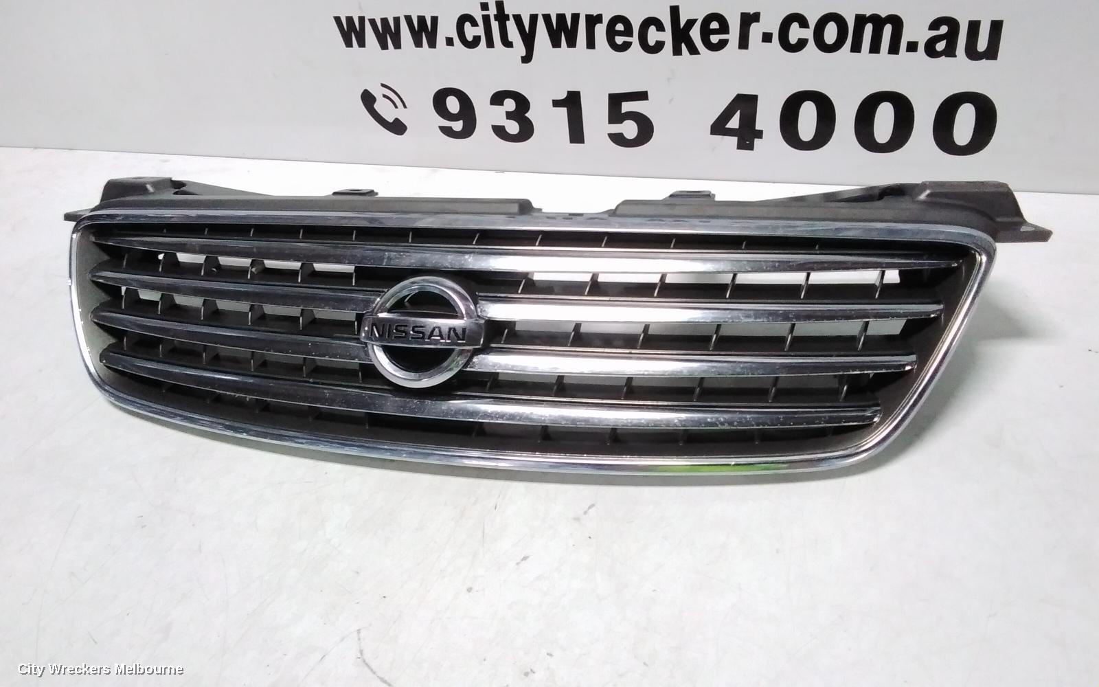 NISSAN PULSAR GRILLE, N16 SII, SEDAN, HORIZONTAL SLAT TYPE, 08/2003 - 12/2005 - Image 2