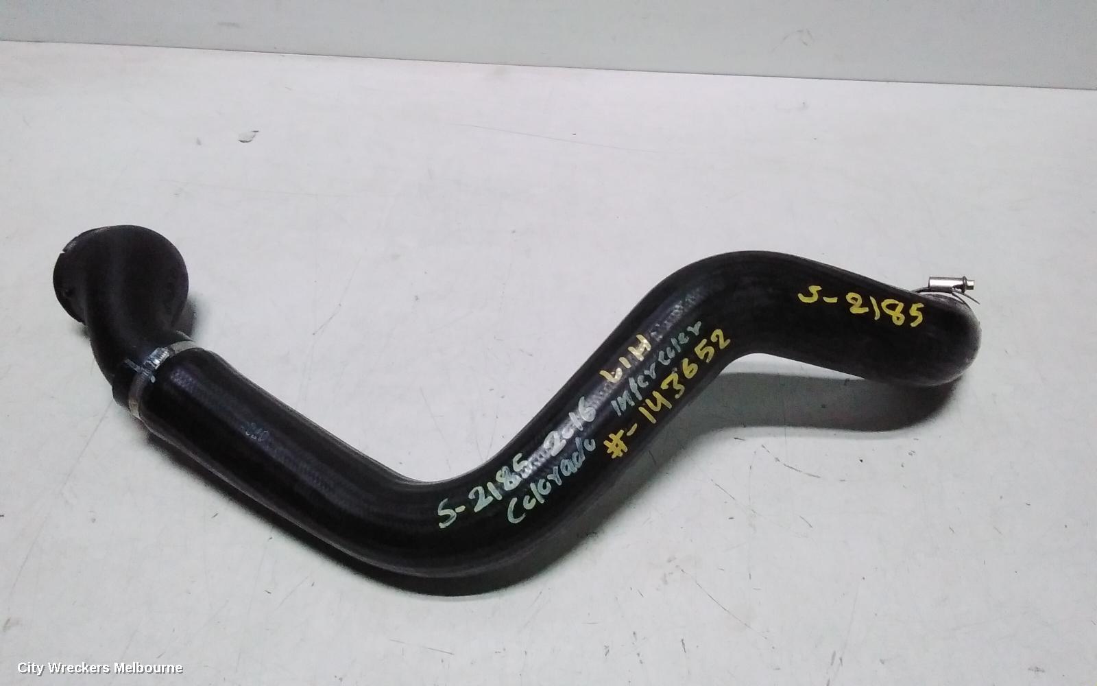HOLDEN COLORADO, RG/RG7, 06/2012 - 12/2020, LHS INTERCOOLER HOSE: 143652 - Image 3
