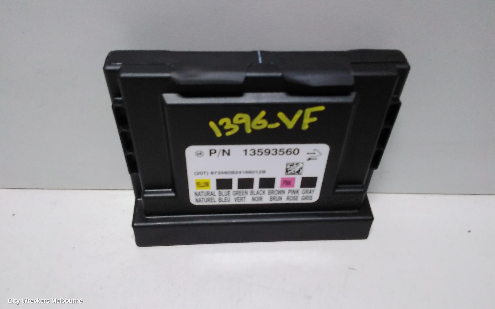 HOLDEN COMMODORE ECU, BCM, P/N 13593560, VF, 05/2013 - 12/2017 - Image 2