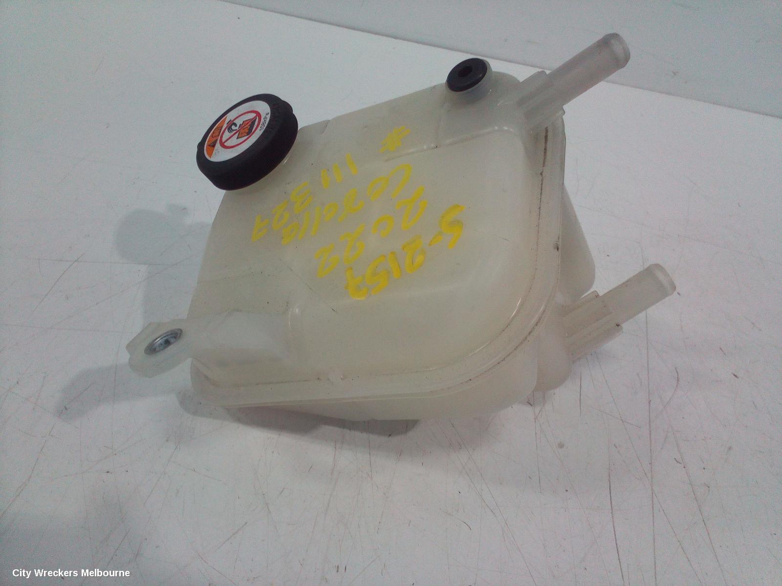TOYOTA COROLLA OVERFLOW BOTTLE, E210, 07/2018 ONWARDS - Image 3