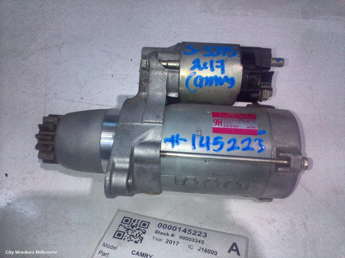 TOYOTA CAMRY STARTER, PETROL, 2.5, 2AR-FE, ASV50, 11/2011 - 10/2017 - Image 2