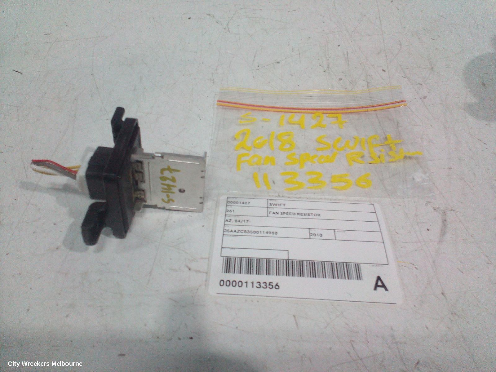 SUZUKI SWIFT FAN SPEED RESISTOR, AZ, 04/2017 - 03/2025 - Image 2