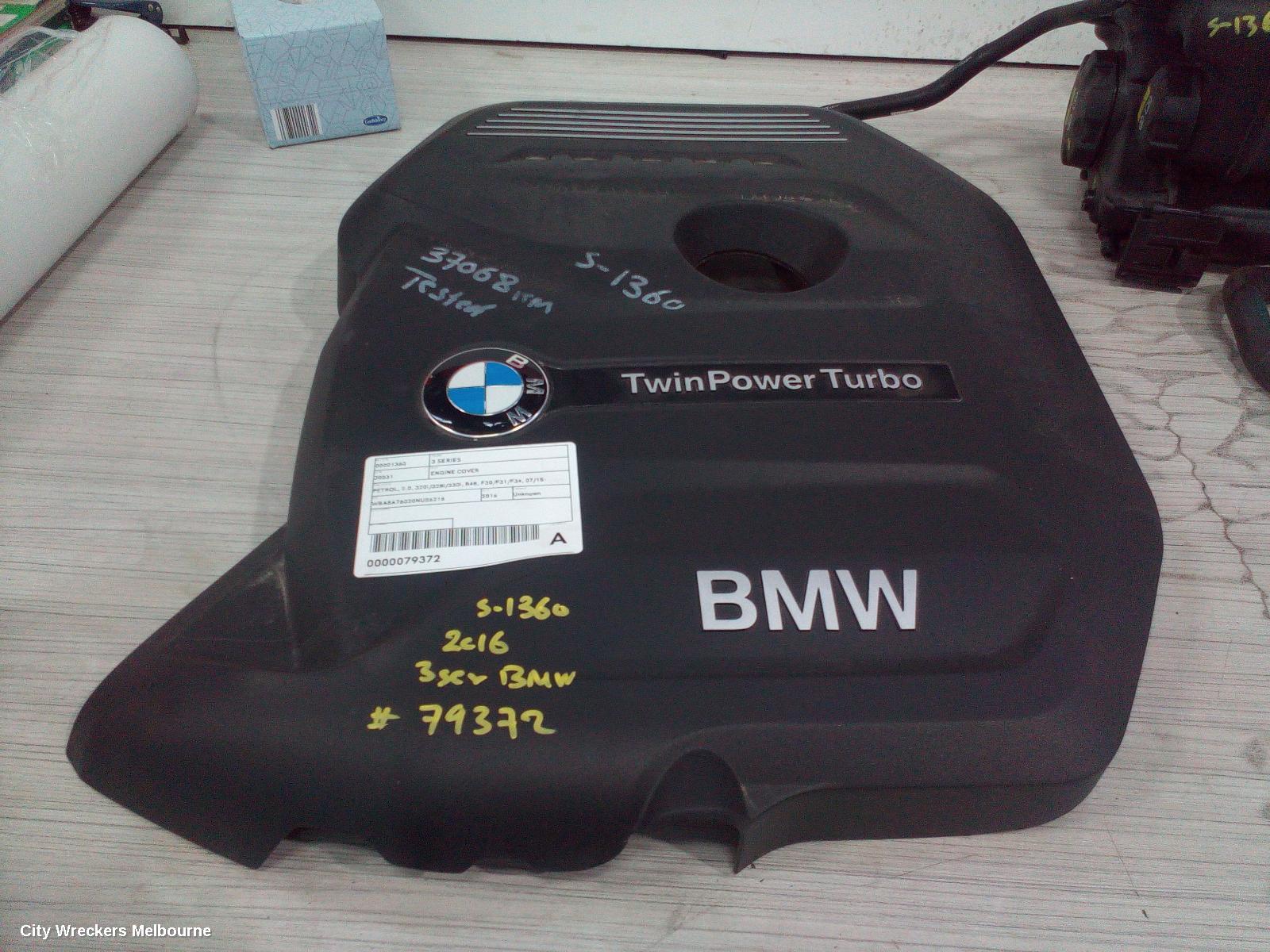 BMW 3 SERIES ENGINE COVER, PETROL, 2.0, 320I/328I/330I, B48, F30/F31/F34, 07/2015 ONWARDS - Image 1