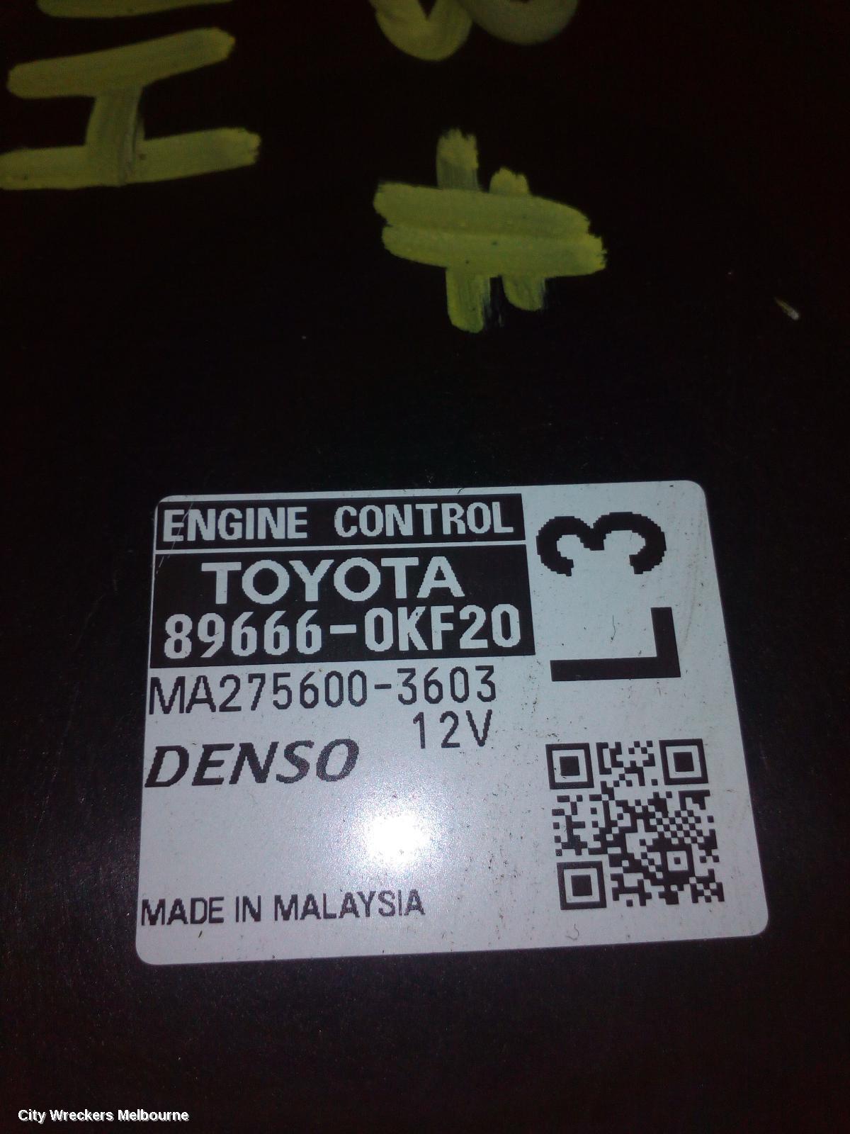 TOYOTA HILUX ECU, ENGINE ECU, 2.7, 2TR-FE, PETROL, AUTO T/M, ECU ONLY, 09/2015 ONWARDS - Image 1