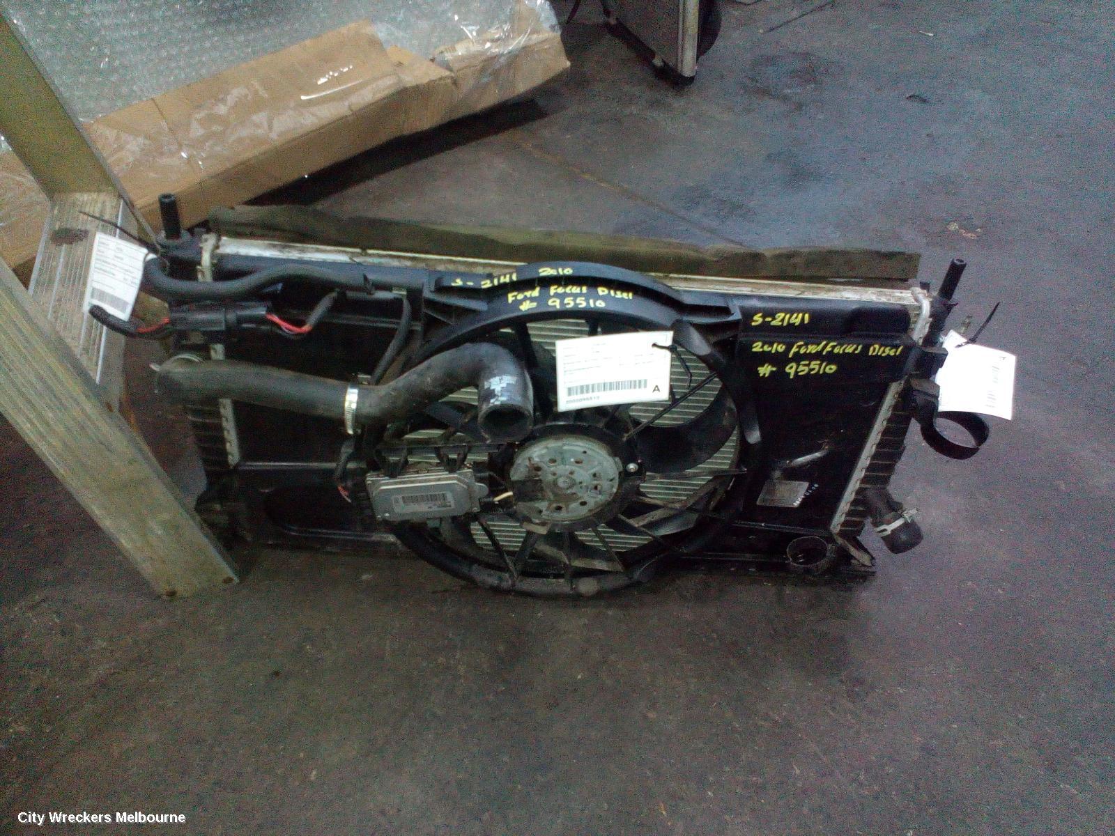 FORD FOCUS RADIATOR, AUTO/MANUAL, DIESEL, LV-LW, 06/2008 - 08/2015 - Image 1