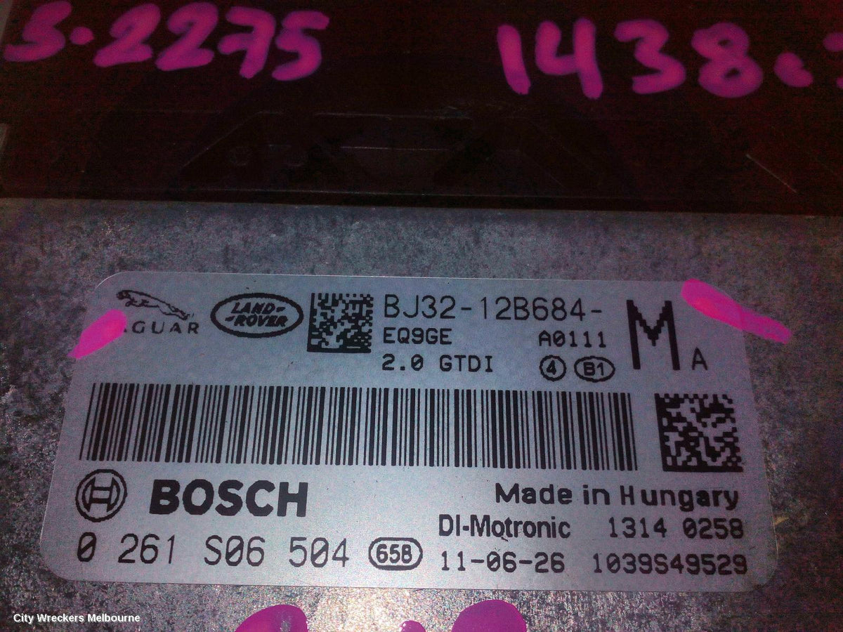 LAND ROVER RANGEROVER EVOQUE ECU, ENGINE ECU, 2.0, PETROL, ECU ONLY, L538, 11/2011 - 01/2019 - Image 3