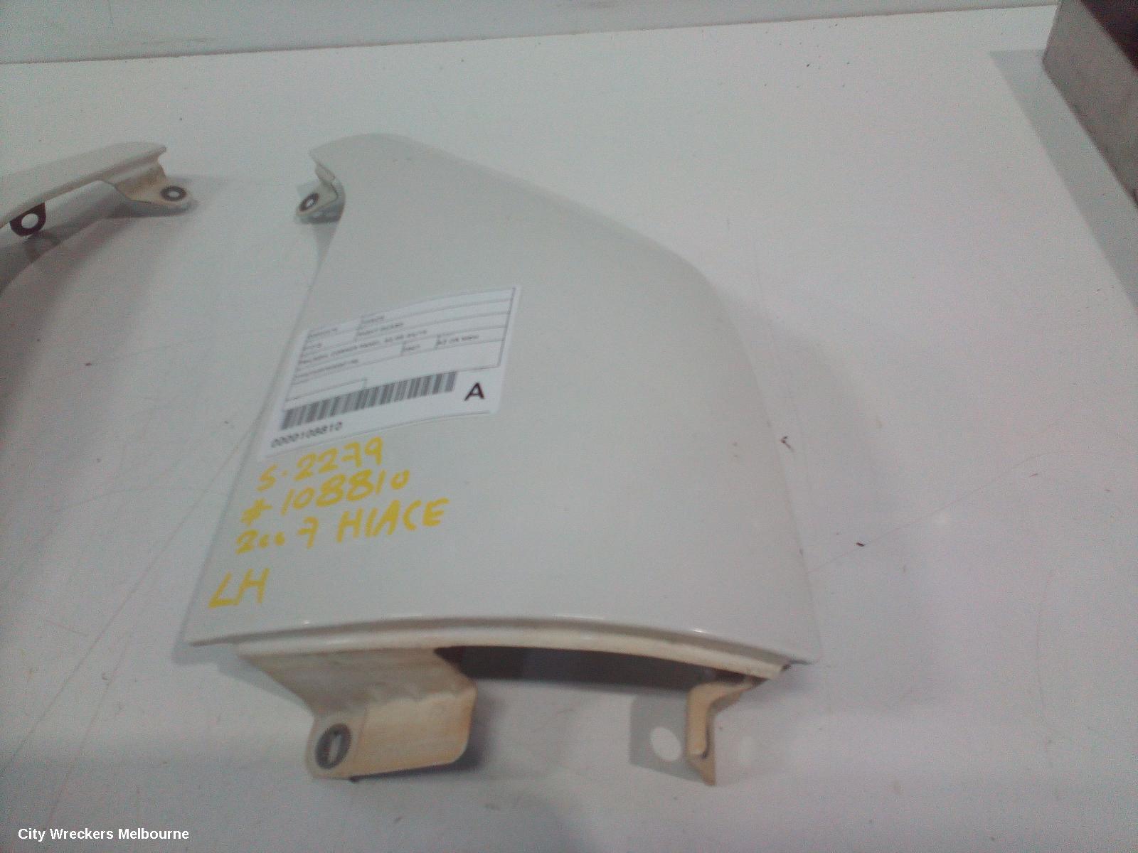 TOYOTA HIACE RIGHT GUARD, TRH/KDH, CORNER PANEL, 03/2005 - 04/2019 - Image 2