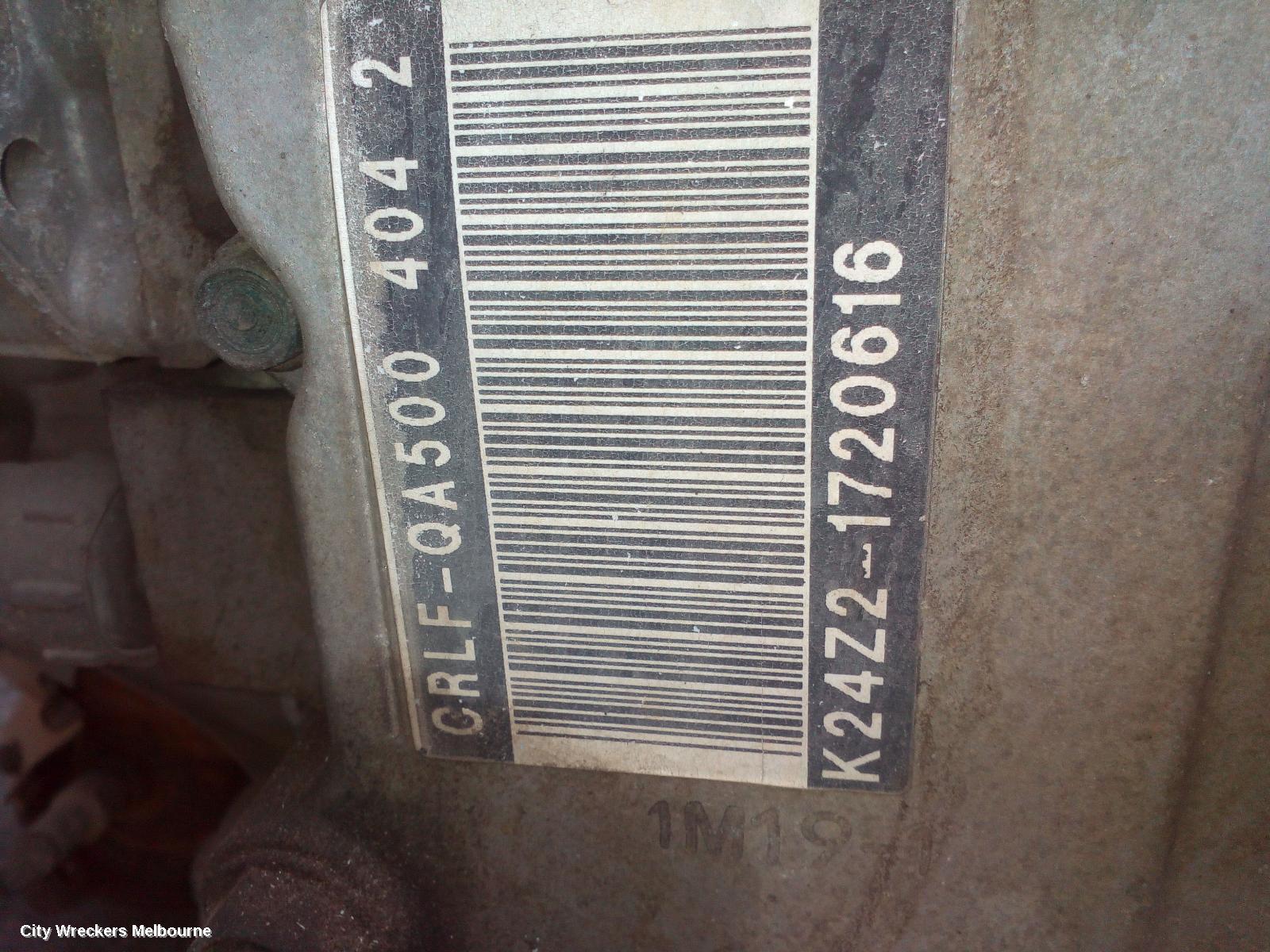 HONDA ODYSSEY ENGINE, PETROL, 2.4, V-TEC, K24Z2, RB, 04/2009 - 12/2013 - Image 3
