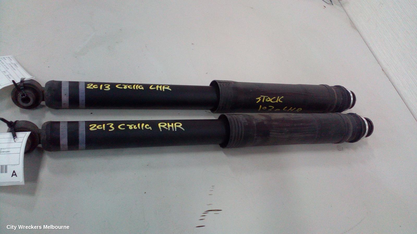TOYOTA COROLLA LEFT REAR STRUT, ZRE182R, HATCH, 10/2012 - 03/2015 - Image 2