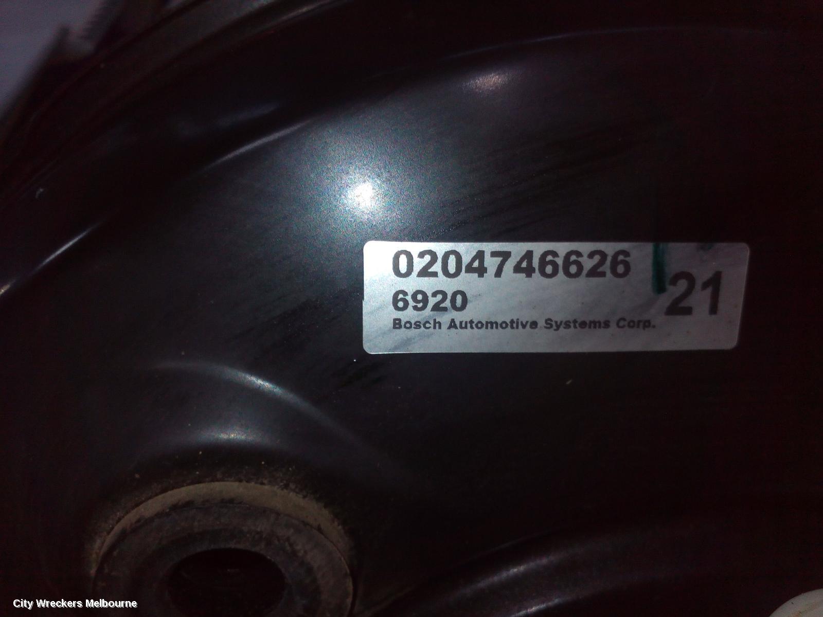 HOLDEN COLORADO BRAKE BOOSTER, RG/RG 7, MANUAL T/M, 01/2012 - 12/2020 - Image 1