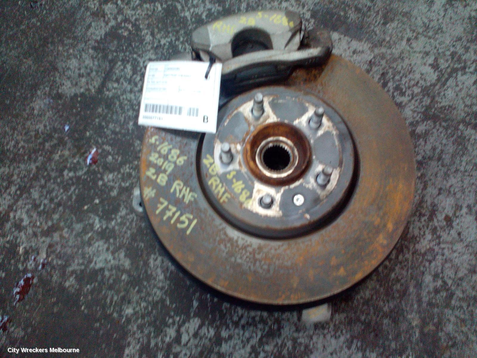 HOLDEN COMMODORE RIGHT FRONT HUB ASSEMBLY, ZB, FWD, 10/2017 - 12/2020 - Image 2
