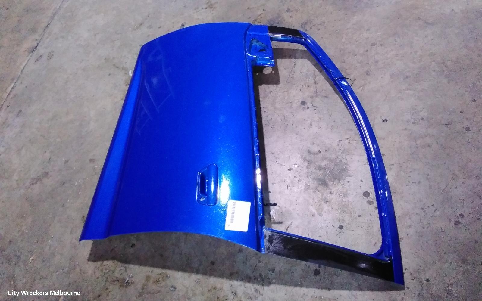 HOLDEN BARINA LEFT FRONT DOOR, SPARK, MJ (VIN KL3M...), 10/2010 - 06/2015 - Image 1