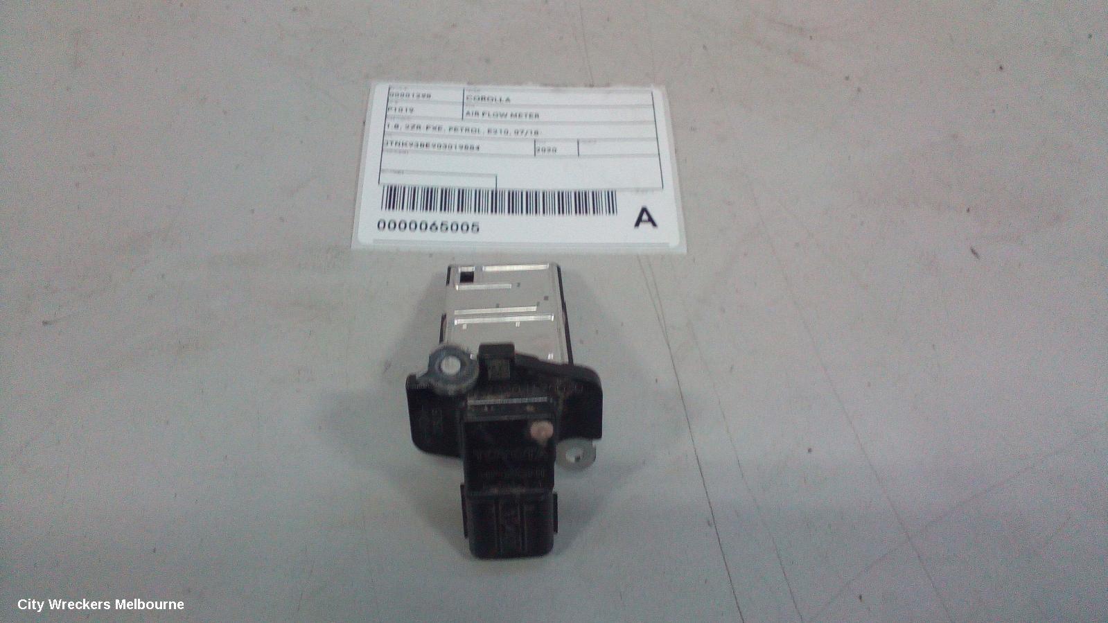 TOYOTA COROLLA AIR FLOW METER, 1.8, 2ZR-FXE, PETROL, E210, 07/2018 ONWARDS - Image 3