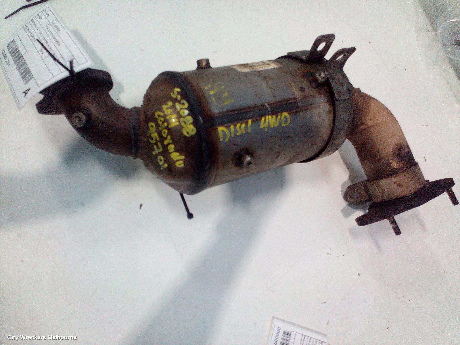 HOLDEN COLORADO CATALYTIC CONVERTER, DOWNPIPE-CAT TYPE, 2.8, DIESEL, RG/RG 7, 06/2012 - 06/2016 - Image 3