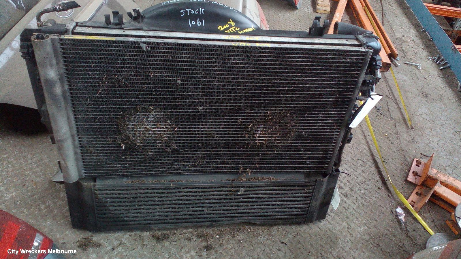 MERCEDES VITO INTERCOOLER, DIESEL, 2.1, 639, 01/2007 - 01/2011 - Image 1