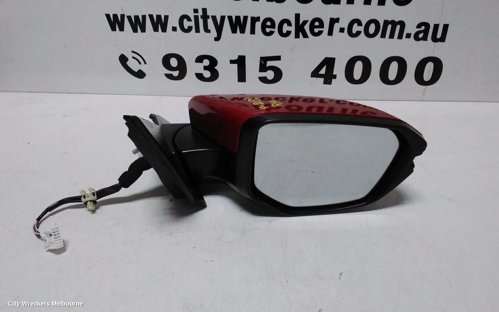 HONDA CIVIC RIGHT DOOR MIRROR, 10TH GEN, RS/VTI-L/VTI-LX, POWER FOLDING, W/ INDICATOR TYPE, 05/2016 - 08/2021 - Image 2