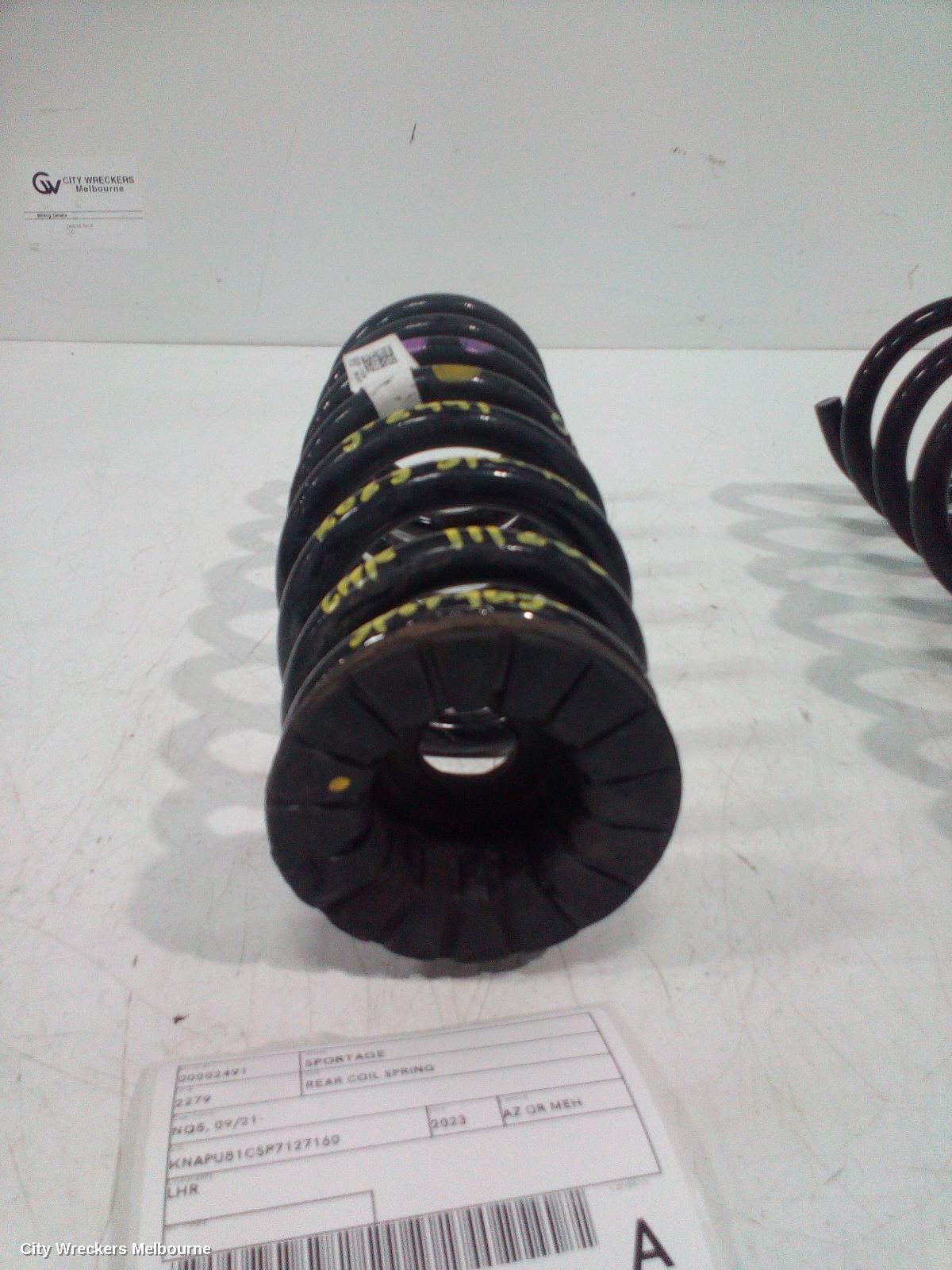 KIA SPORTAGE REAR COIL SPRING, NQ5, 09/2021 ONWARDS - Image 1