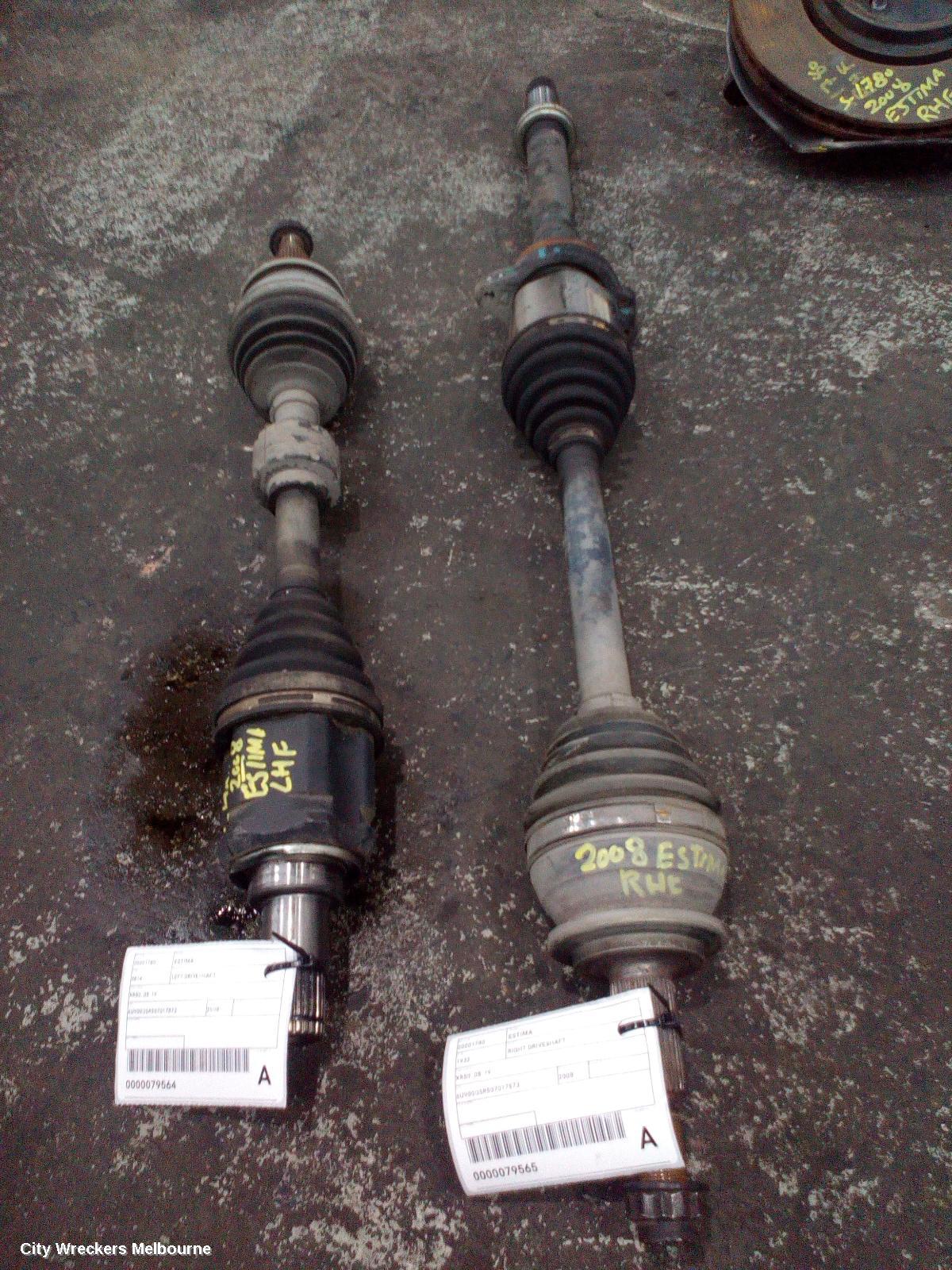 TOYOTA ESTIMA RIGHT DRIVESHAFT, XR50, 05-19 - Image 2