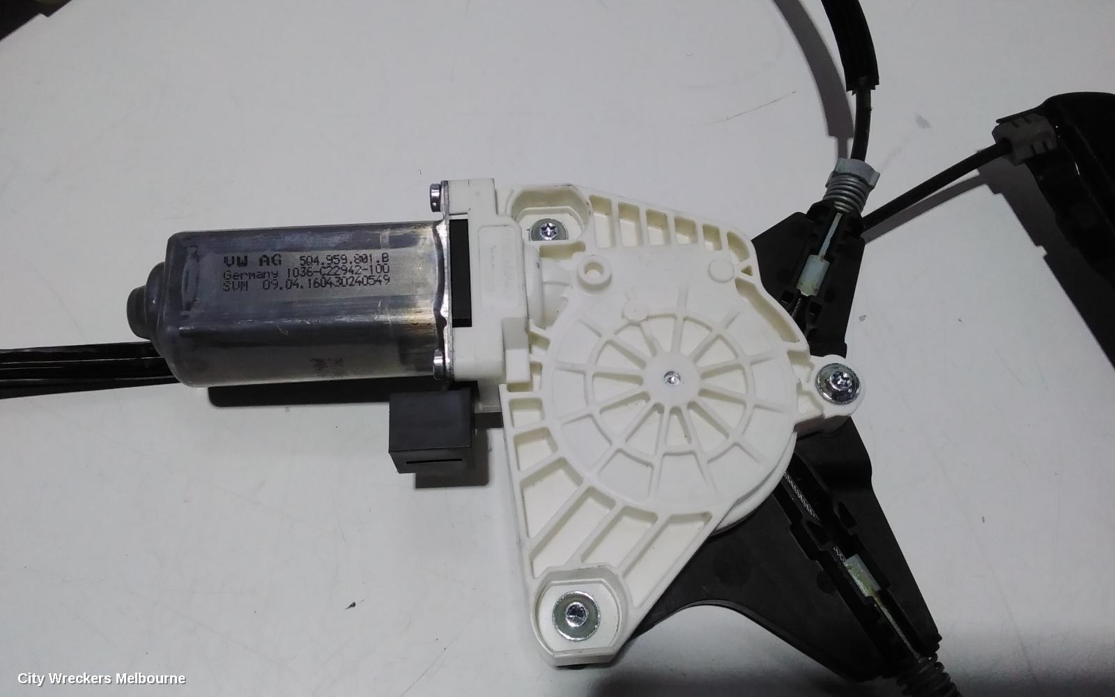 VOLKSWAGEN PASSAT LEFT FRONT WINDOW REG/MOTOR, DOOR REG ASSY (REG AND MOTOR), B8/MK7, 06/2015 ONWARDS - Image 2