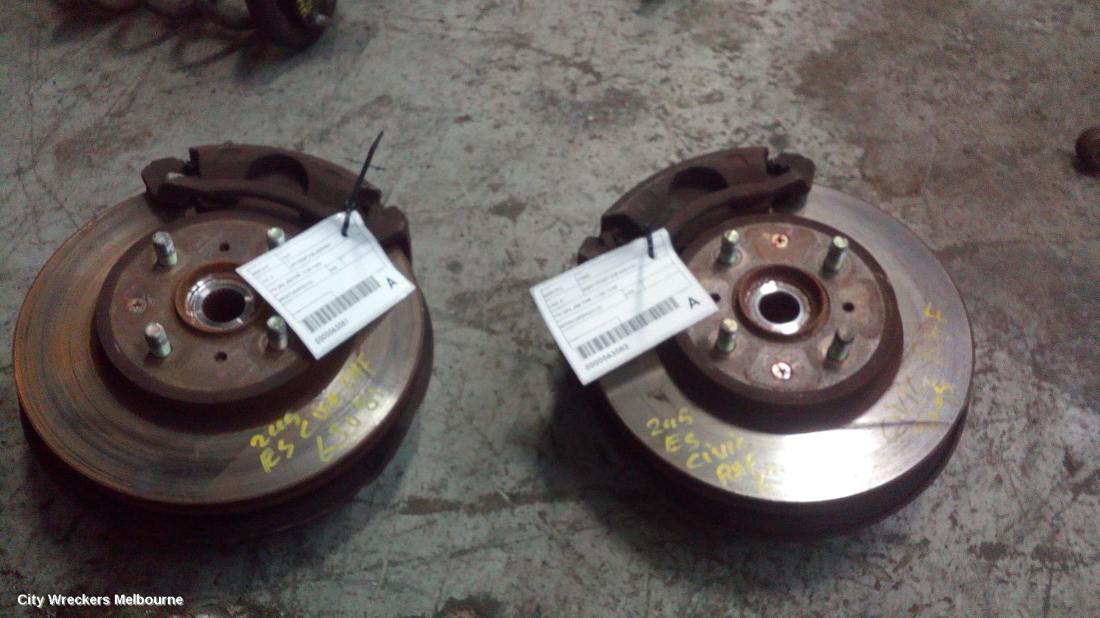 HONDA CIVIC RIGHT FRONT HUB ASSEMBLY, 7TH GEN, ABS TYPE, 11/2000 - 12/2005 - Image 2