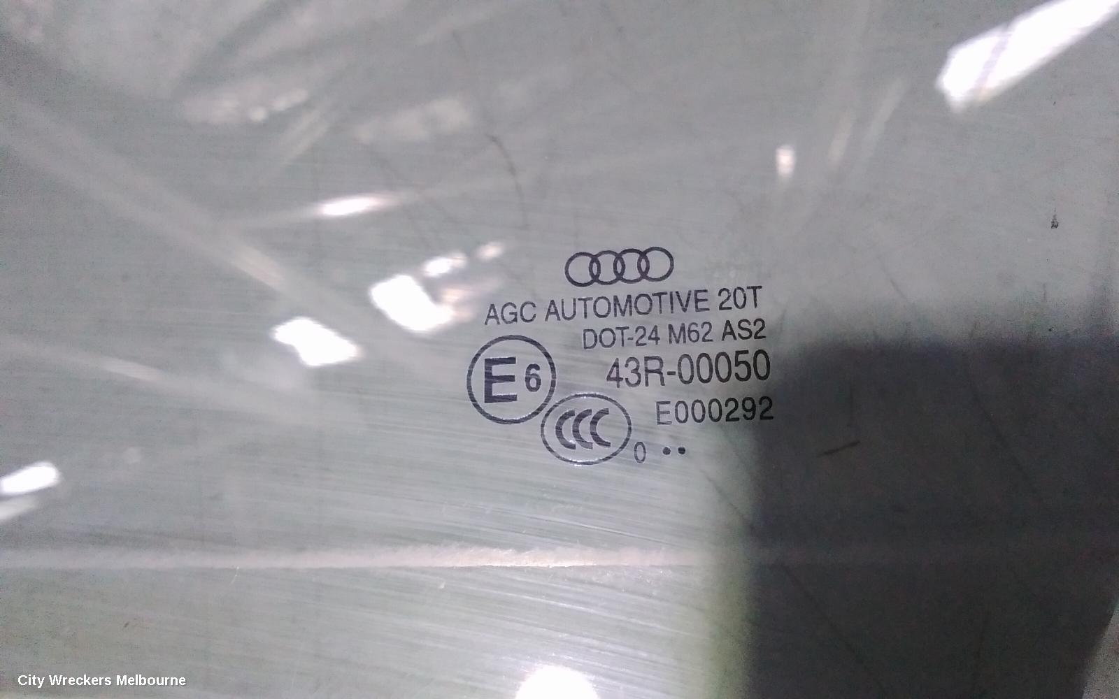 AUDI Q5 LEFT FRONT DOOR WINDOW, 8R, Q5, 03/2009 - 01/2017 - Image 2
