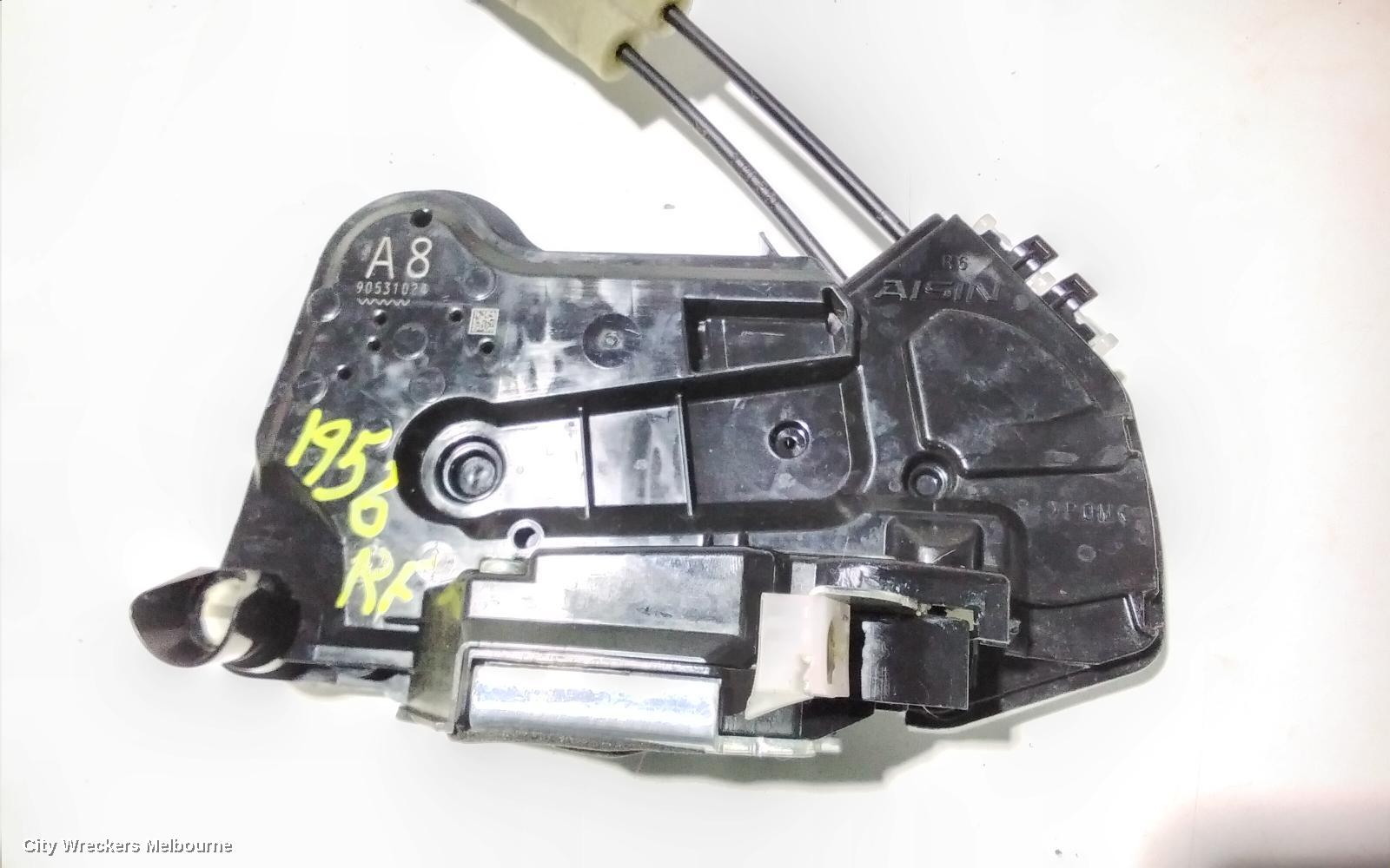 TOYOTA COROLLA DOOR/BOOT/GATE LOCK, E210, RIGHT FRONT DOOR LOCK, HATCH/SEDAN, 07/2018 ONWARDS - Image 2