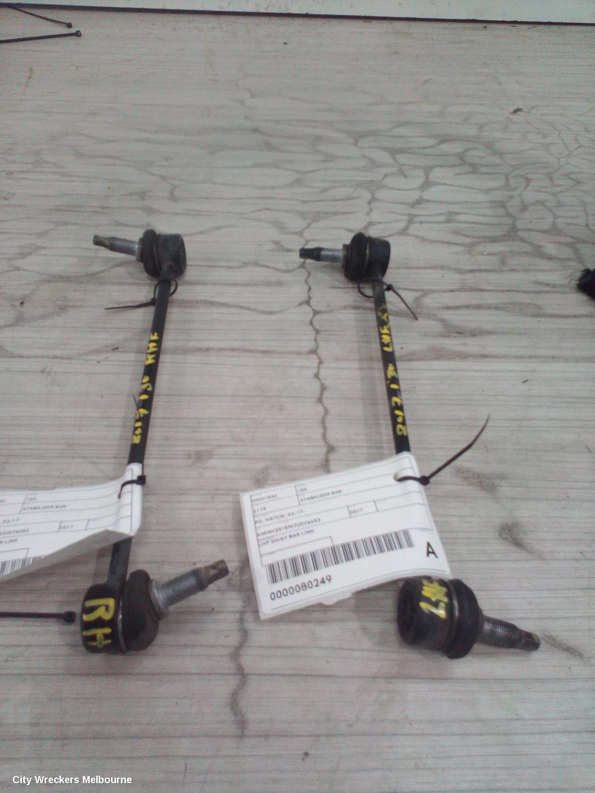 HYUNDAI I30 STABILISER BAR, PD, HATCH, 03/2017 ONWARDS - Image 2