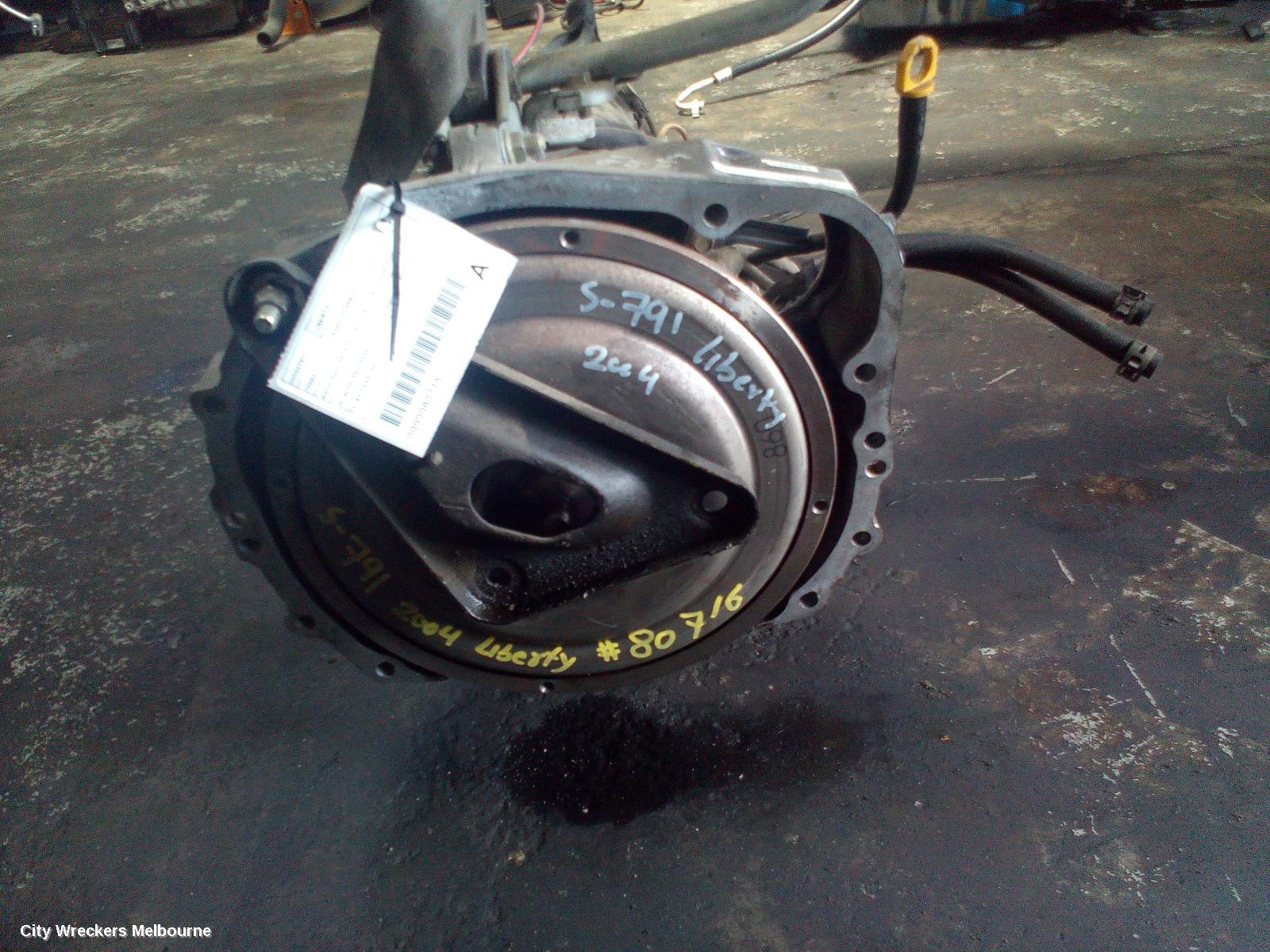 SUBARU LIBERTY TRANS/GEARBOX, AUTO, 4WD, PETROL, 2.5, EJ25, TZ1B7LFAAA, NON-VDC TYPE, 4TH GEN, 09/2003 - 08/2009 - Image 2