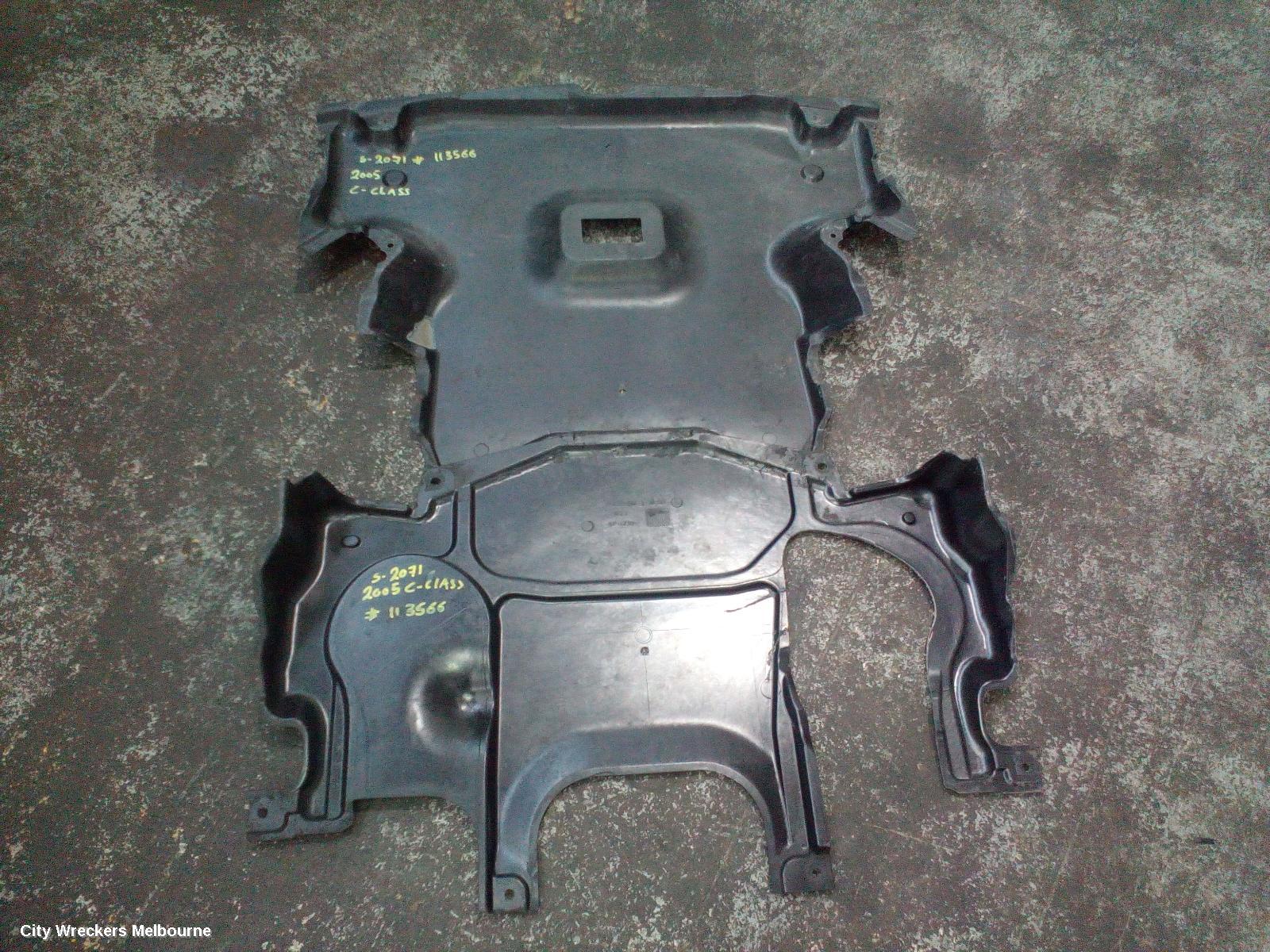MERCEDES C CLASS LOWER ENGINE SPLASH TRAY, FRONT, W203, 11/2000 - 06/2007 - Image 1