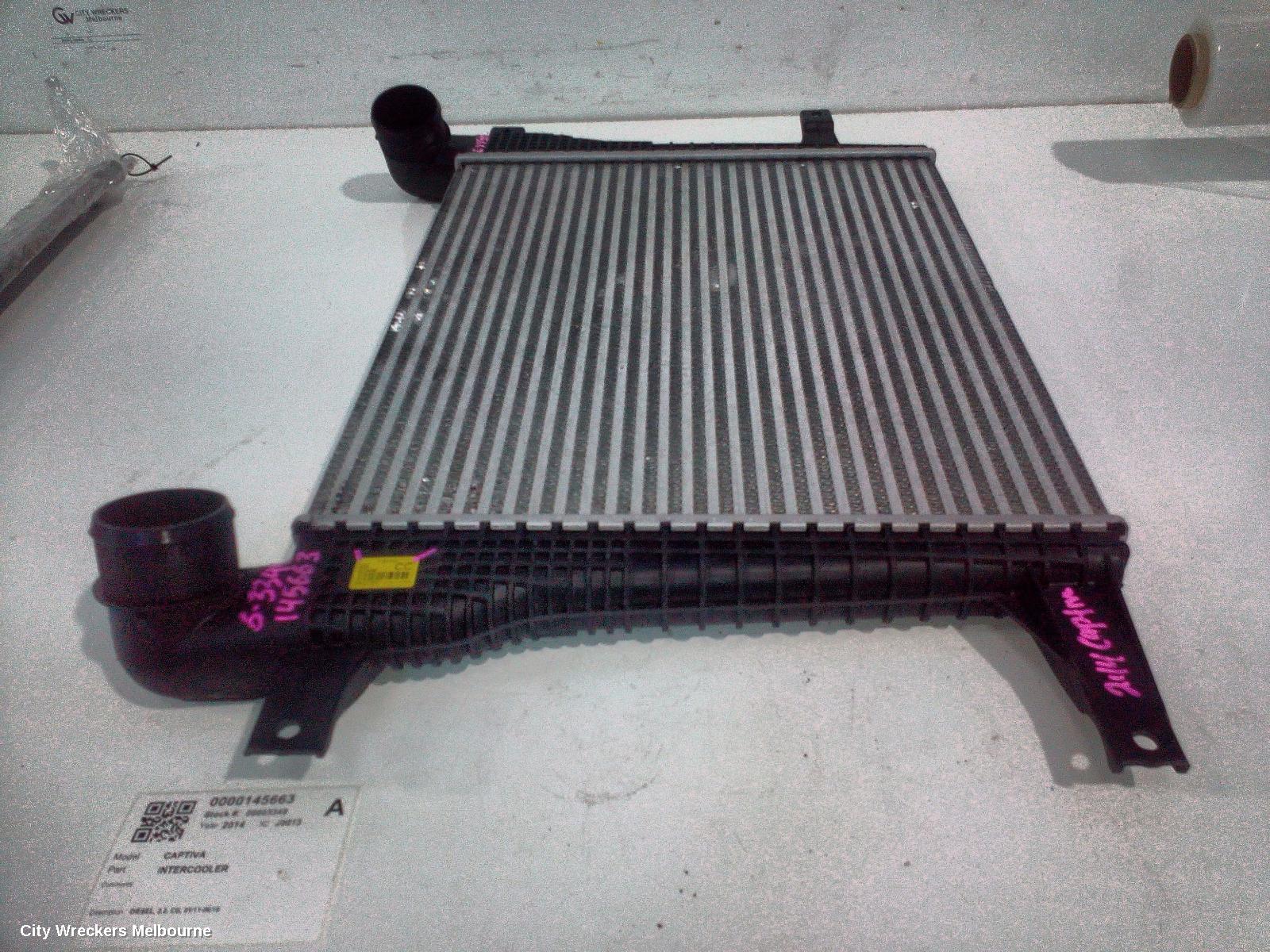 HOLDEN CAPTIVA INTERCOOLER, DIESEL, 2.2, CG, 01/2011 - 06/2018 - Image 3