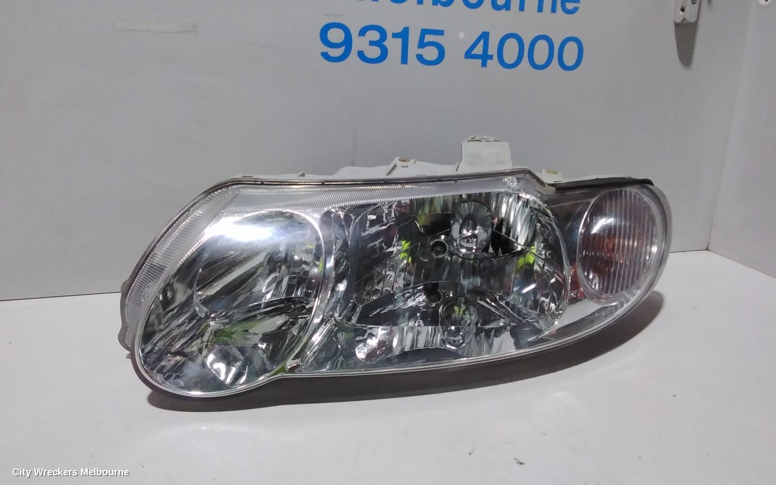 HOLDEN COMMODORE LEFT HEADLAMP, VX, EXECUTIVE/ACCLAIM/S PACK, CHROME INSERT TYPE, 10/2000 - 09/2002 - Image 3