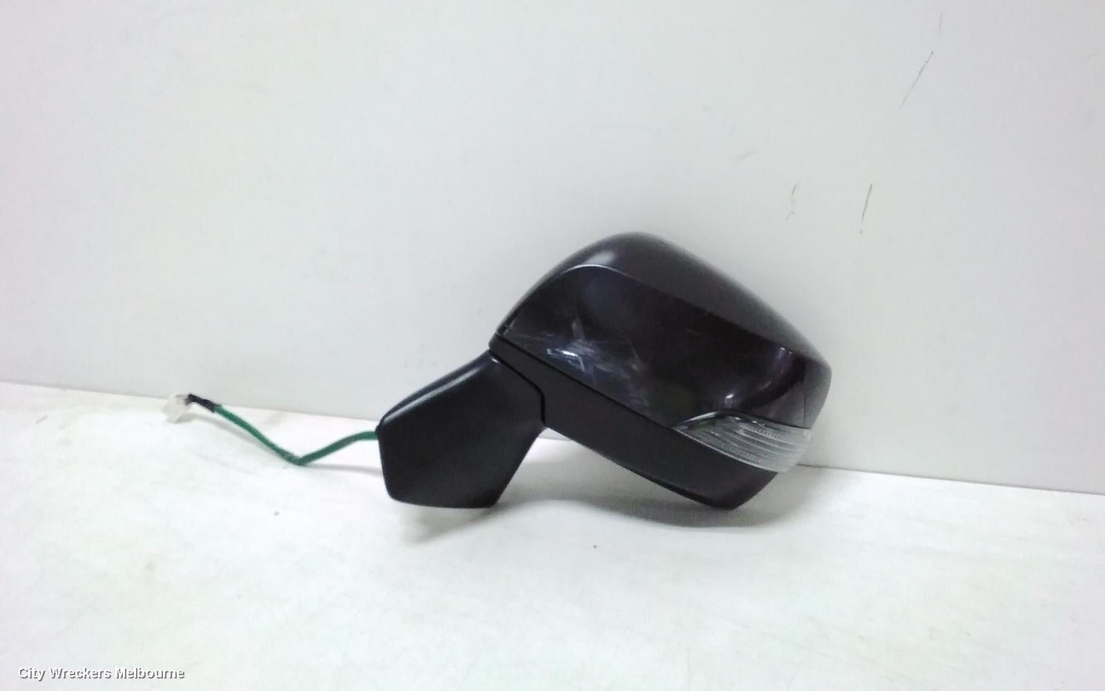 SUBARU FORESTER LEFT DOOR MIRROR, SJ, W/ FLASHER, HEATED, BLINDSPOT, NON CAMERA TYPE, (7 WIRE), 09/2012 - 08/2018 - Image 1