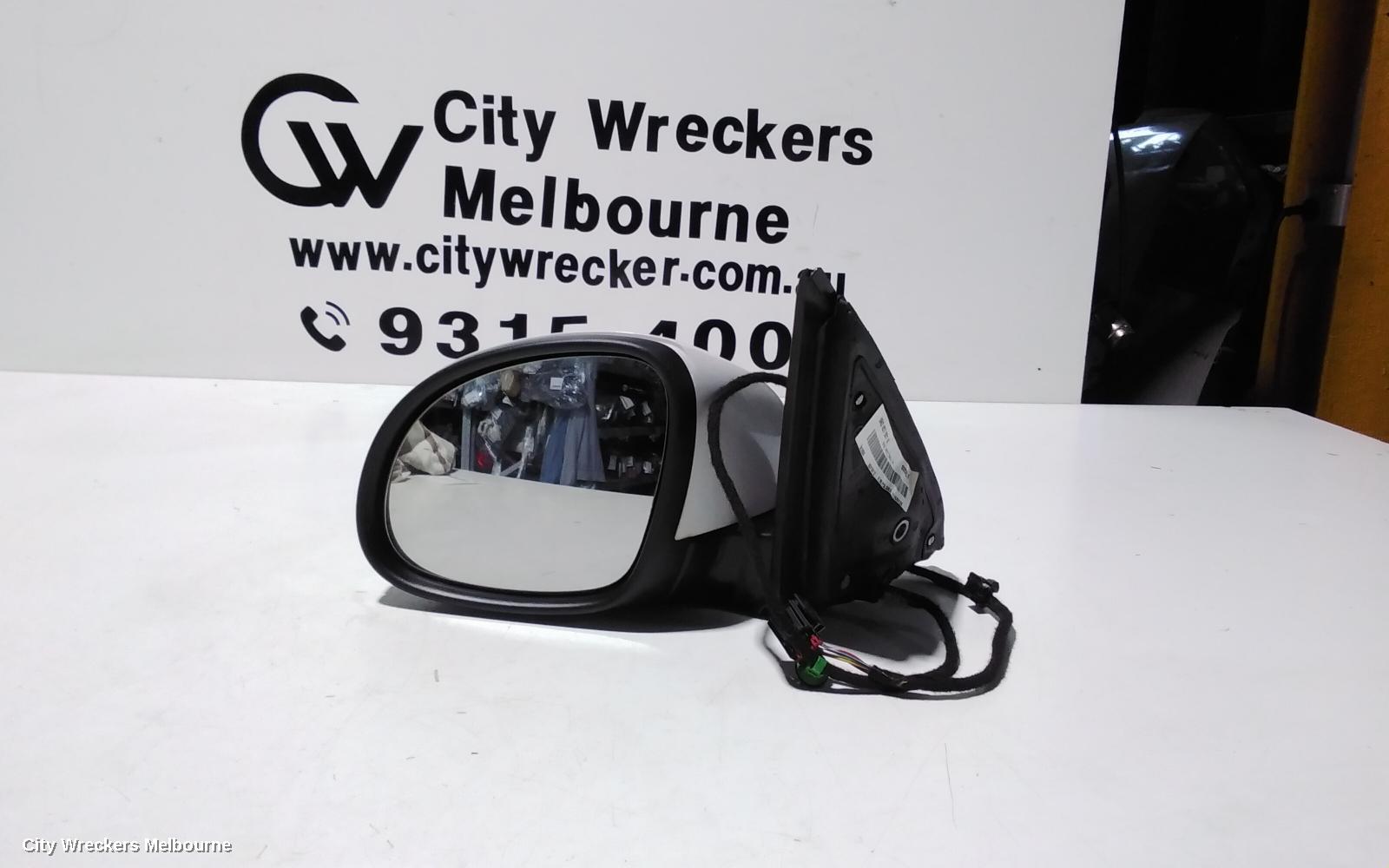 VOLKSWAGEN TIGUAN LEFT DOOR MIRROR, 5N, MANUAL FOLD (6XN), HEATED TYPE, 05/2008 - 08/2016 - Image 1