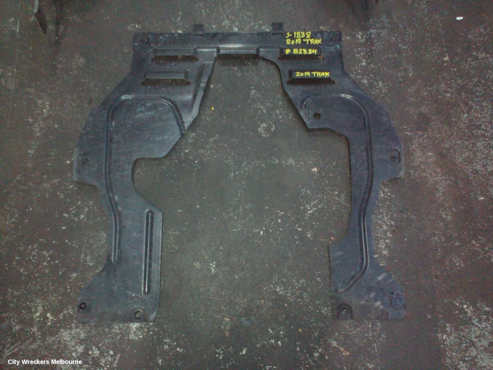 HOLDEN TRAX LOWER ENGINE SPLASH TRAY, TJ SERIES, MAIN ENGINE UNDERTRAY, 08/2013 - 12/2020 - Image 2