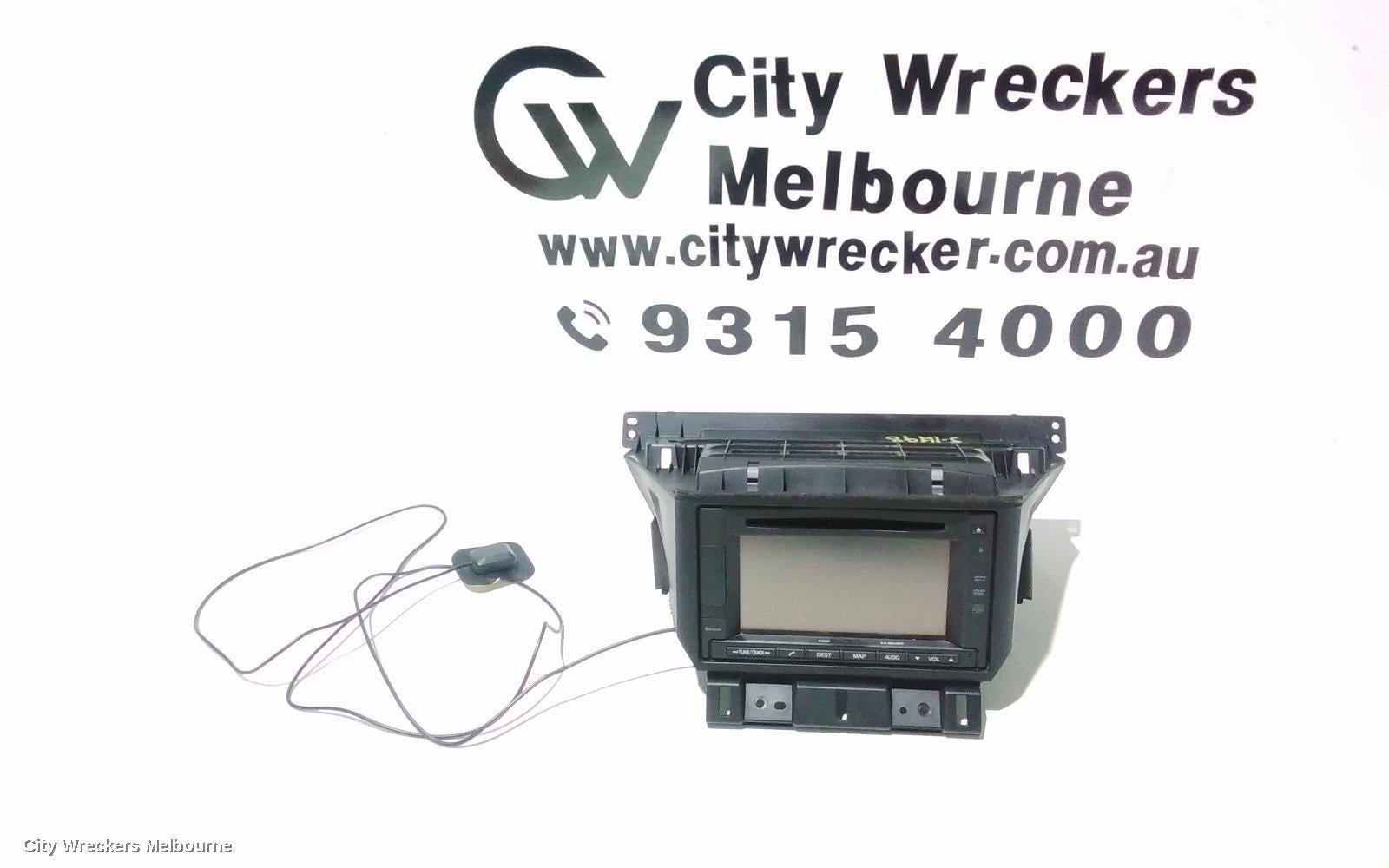 HONDA ODYSSEY RADIO/CD/DVD/SAT/TV, RB3, 04/2009 - 12/2013 - Image 1