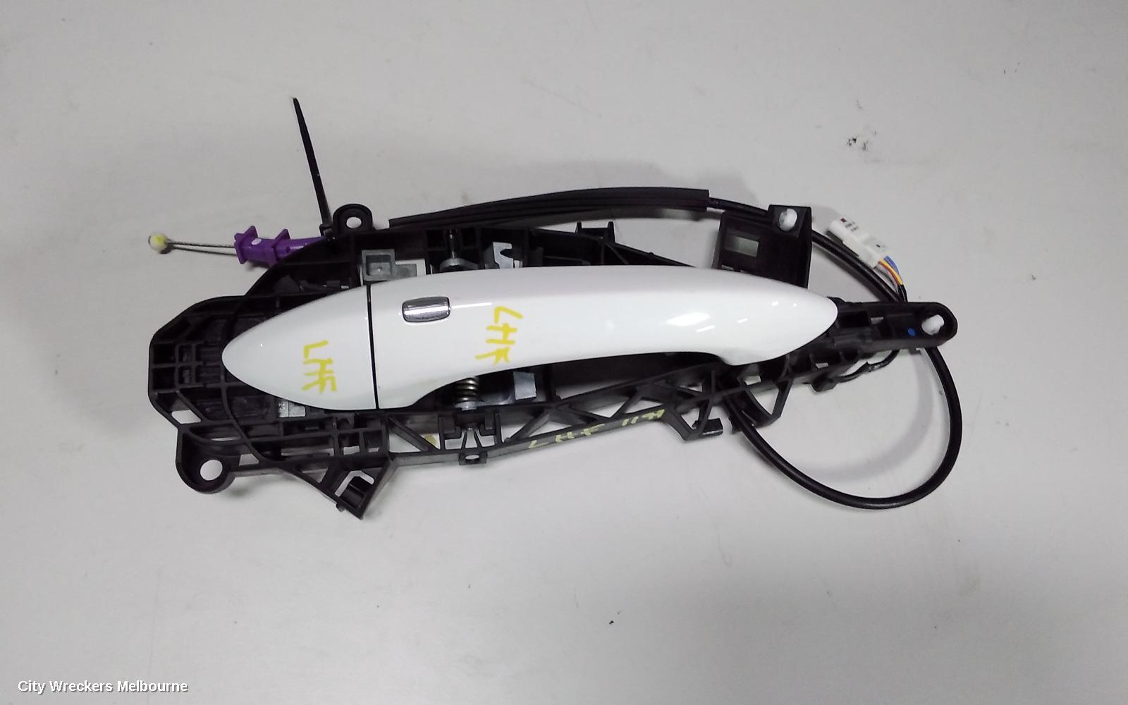 HOLDEN COMMODORE DOOR HANDLE, OUTER, LH FRONT, COLOUR CODED, ZB, 10/2017 - 12/2020 - Image 1