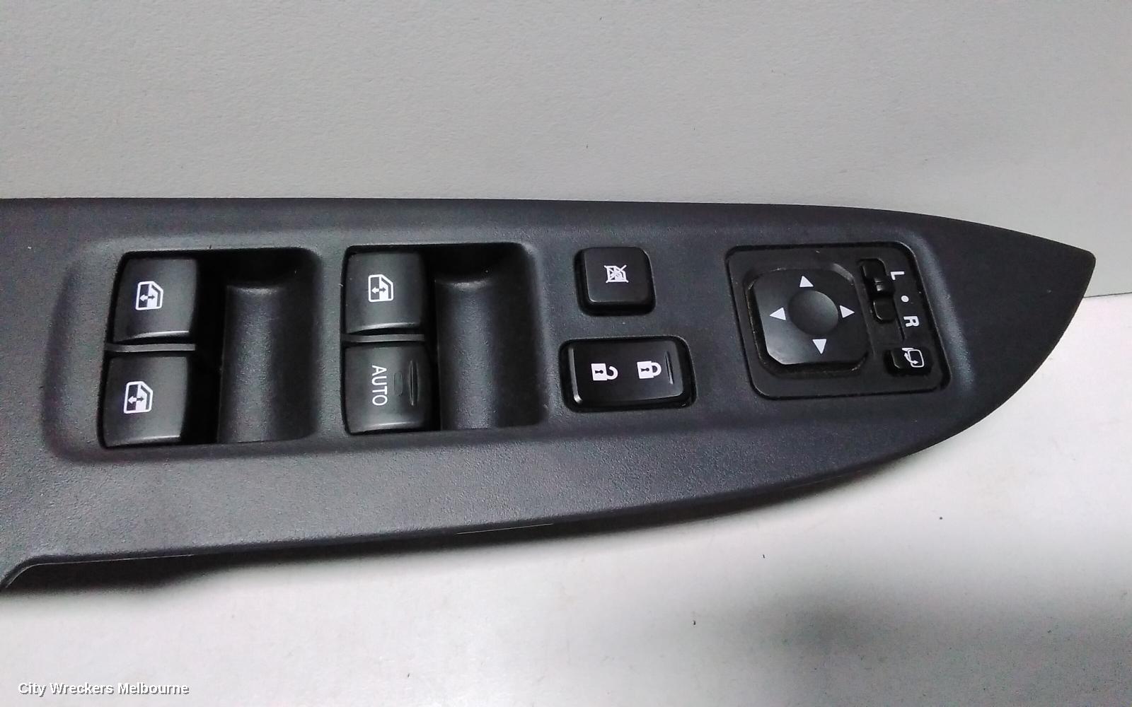MITSUBISHI OUTLANDER PWR DR WIND SWITCH, RH FRONT (MASTER SWITCH), ZK, 04/2015 - 03/2018 - Image 2