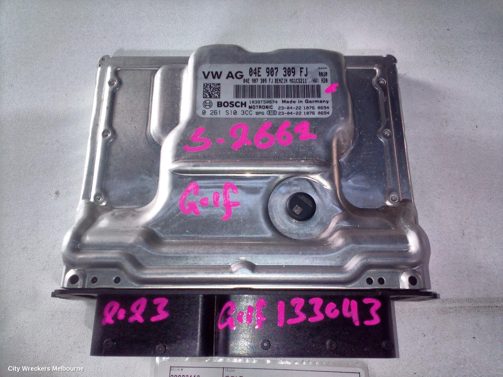 VOLKSWAGEN GOLF ECU, ENGINE ECU, 1.4, PETROL, AUTO, ECU ONLY, GEN 8, 09/2020 ONWARDS - Image 2