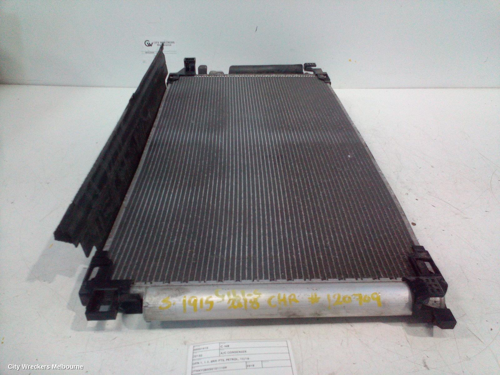 TOYOTA C-HR A/C CONDENSER, GEN 1, 1.2, 8NR-FTS, PETROL, 12/2016 ONWARDS - Image 1