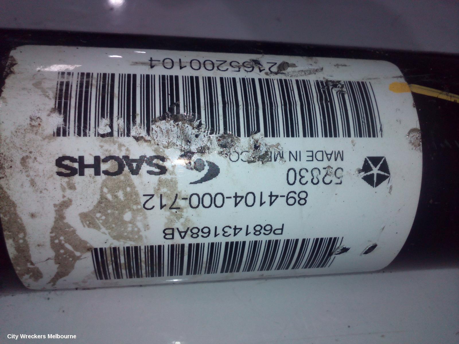 CHRYSLER 300C SHOCK ABSORBER, REAR (LH SIDE), STANDARD TYPE, LX, 05/2012 - 12/2021 - Image 3