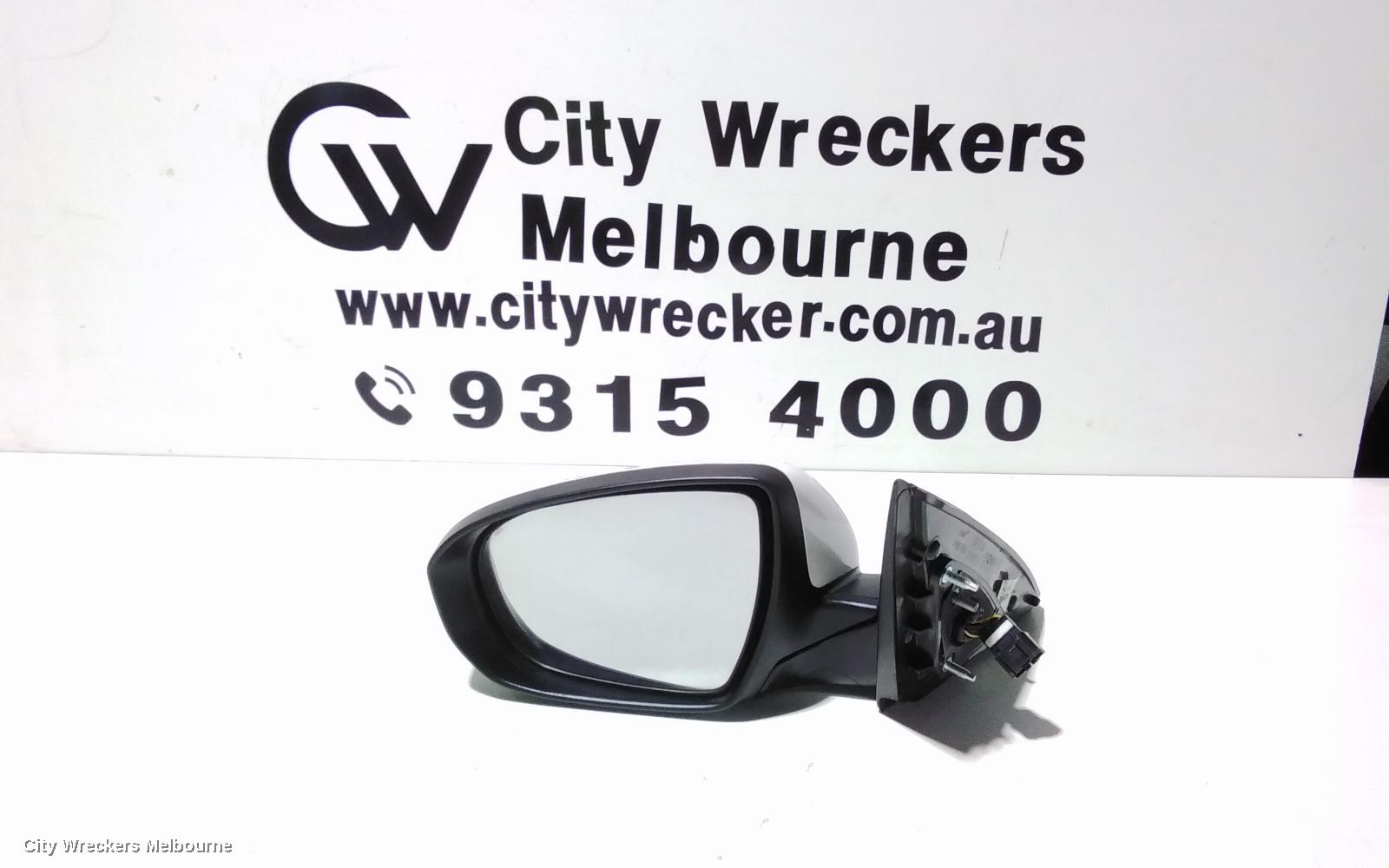 KIA OPTIMA LEFT DOOR MIRROR, TF, POWER FOLD, NON BLIND SPOT, RECTANGLE PLUG TYPE (8 PIN), 10/2013 - 10/2015 - Image 2